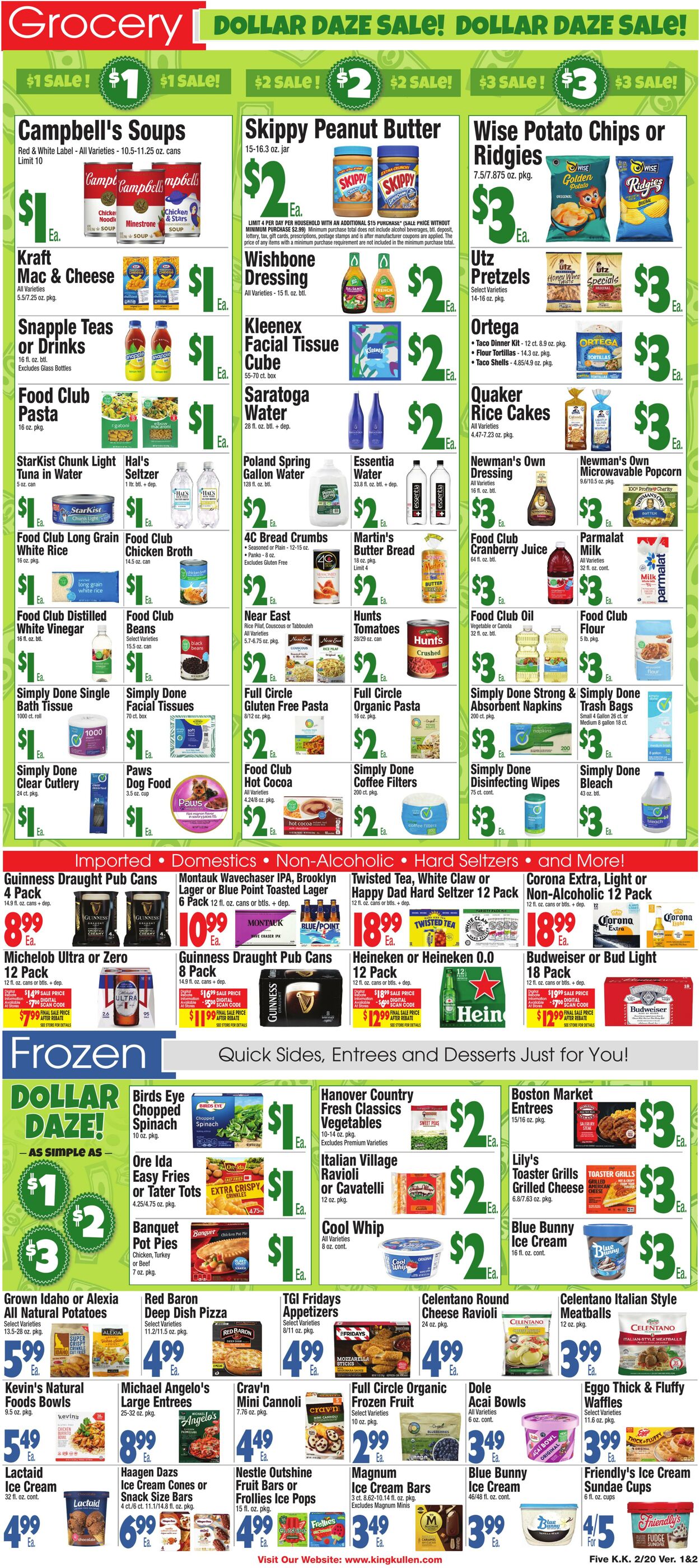 Weekly ad King Kullen 02/19/2026 - 02/26/2026
