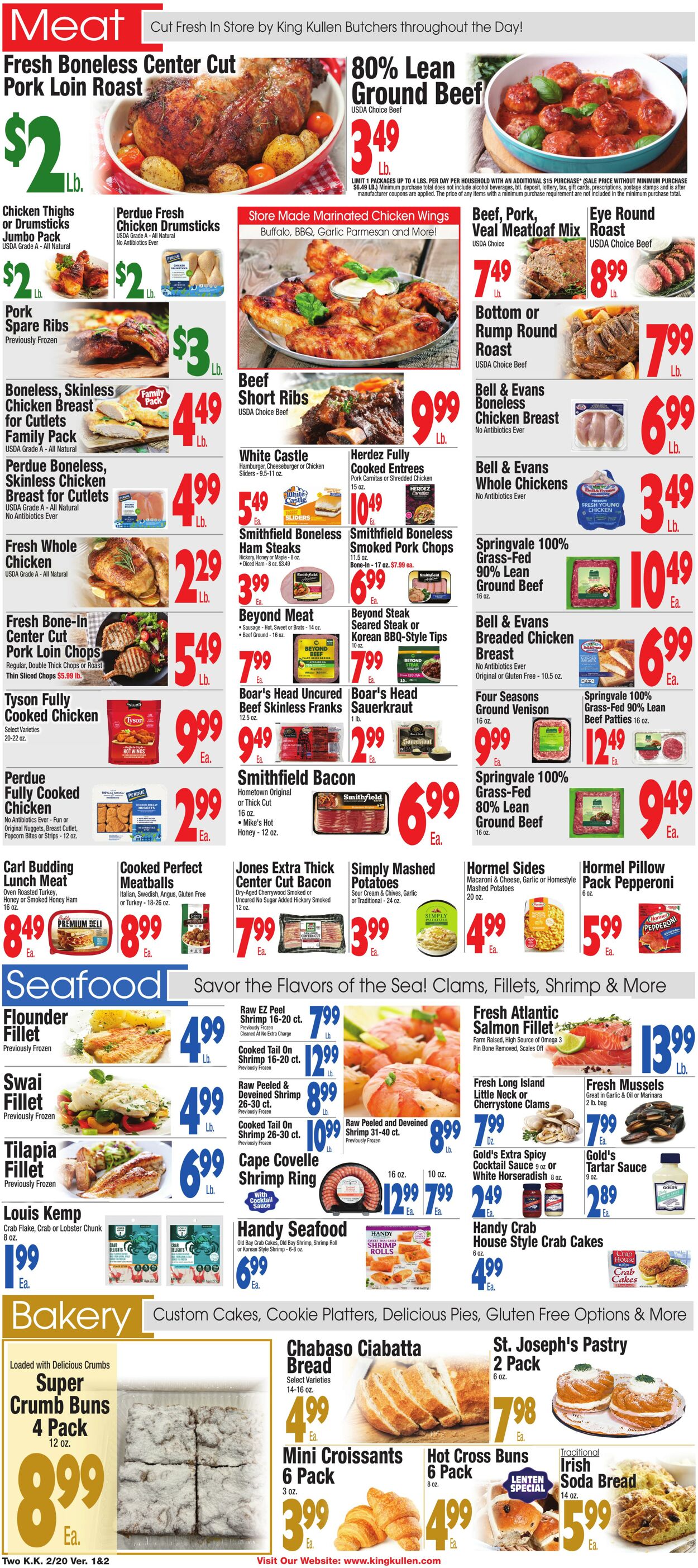Weekly ad King Kullen 02/19/2026 - 02/26/2026
