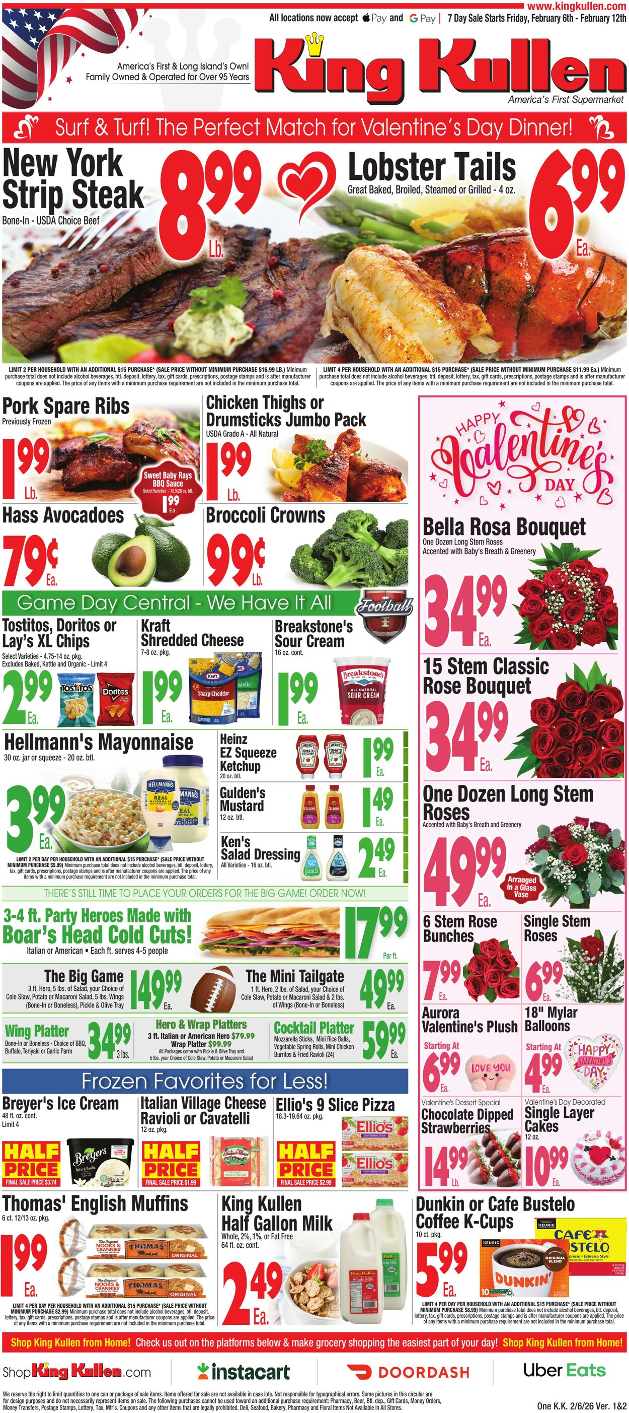 Weekly ad King Kullen 02/05/2026 - 02/12/2026