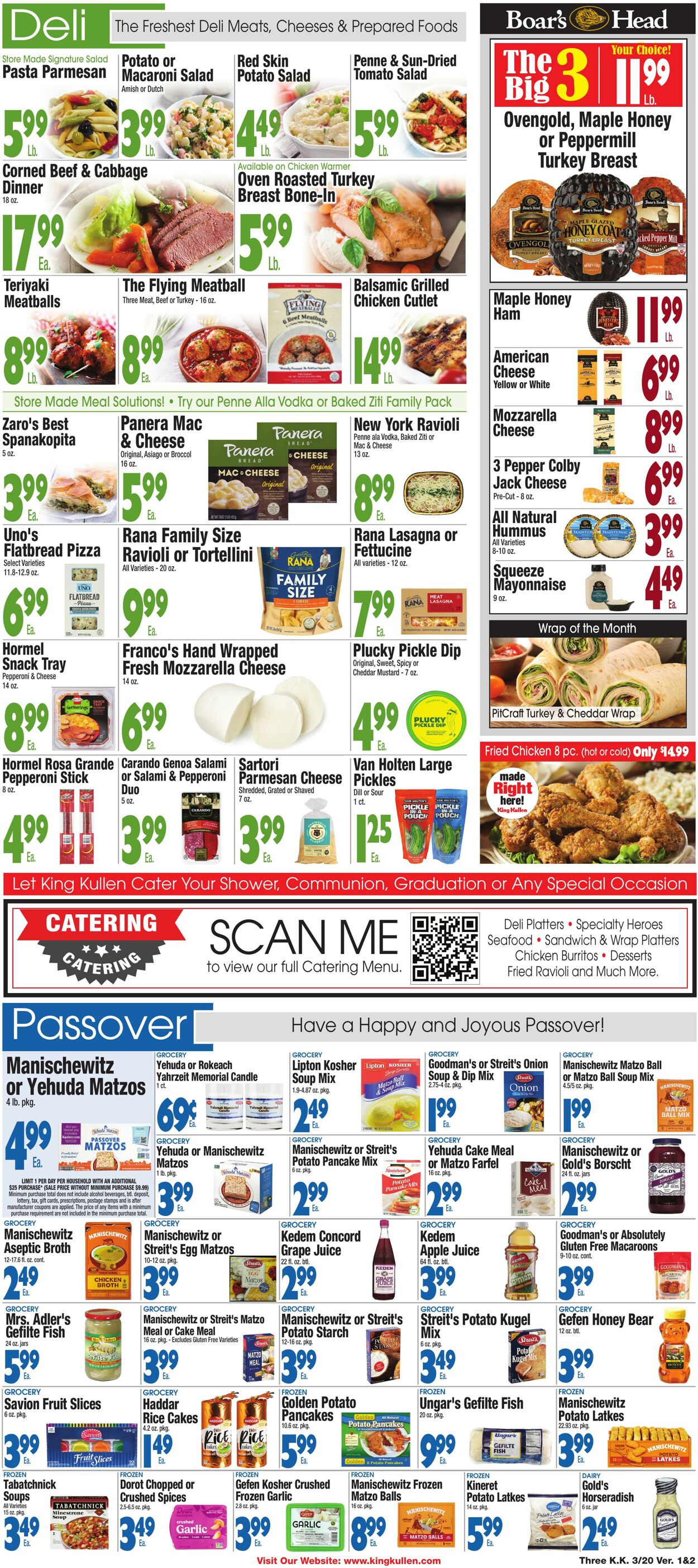 Weekly ad King Kullen 03/19/2026 - 03/26/2026