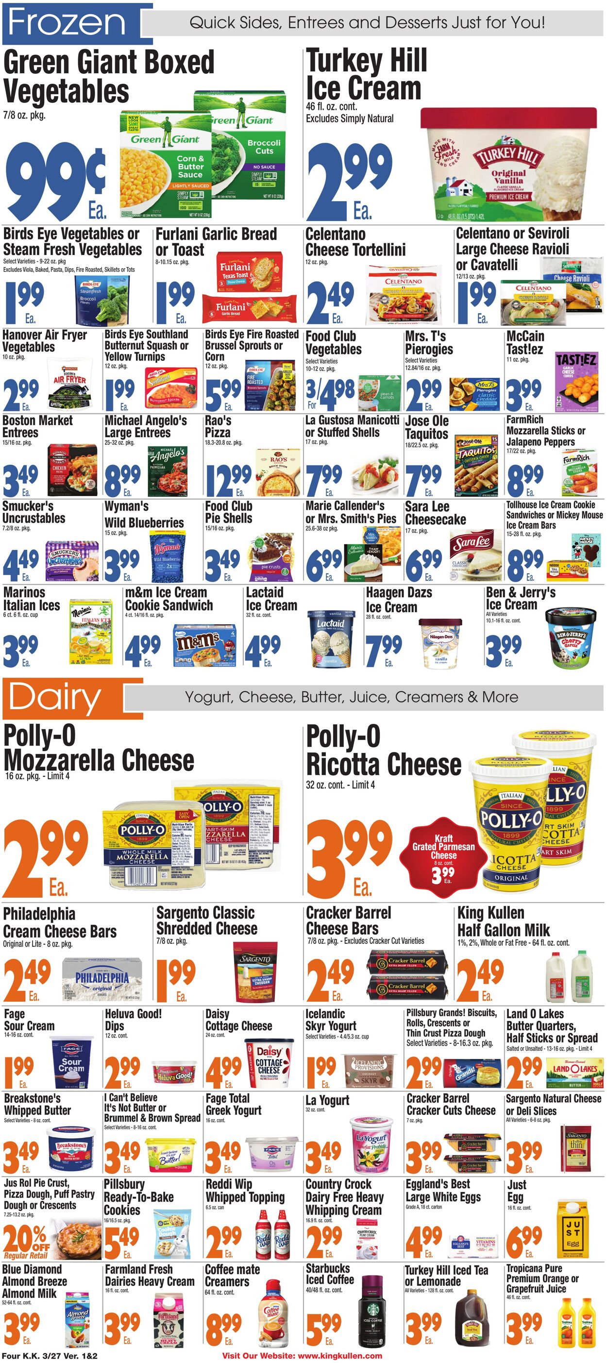 Weekly ad King Kullen 03/26/2026 - 04/02/2026