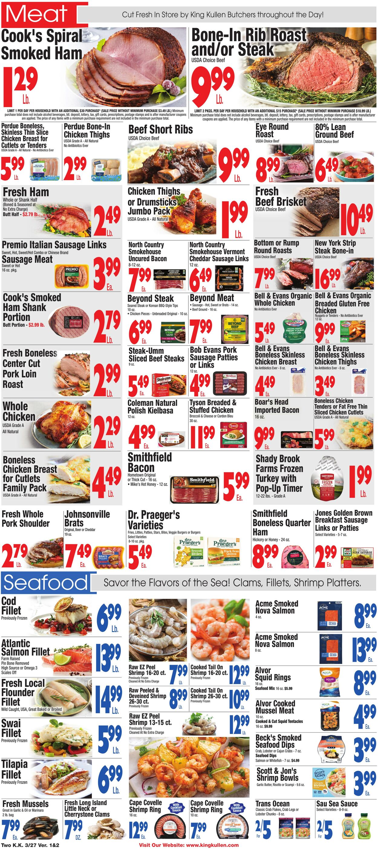Weekly ad King Kullen 03/26/2026 - 04/02/2026