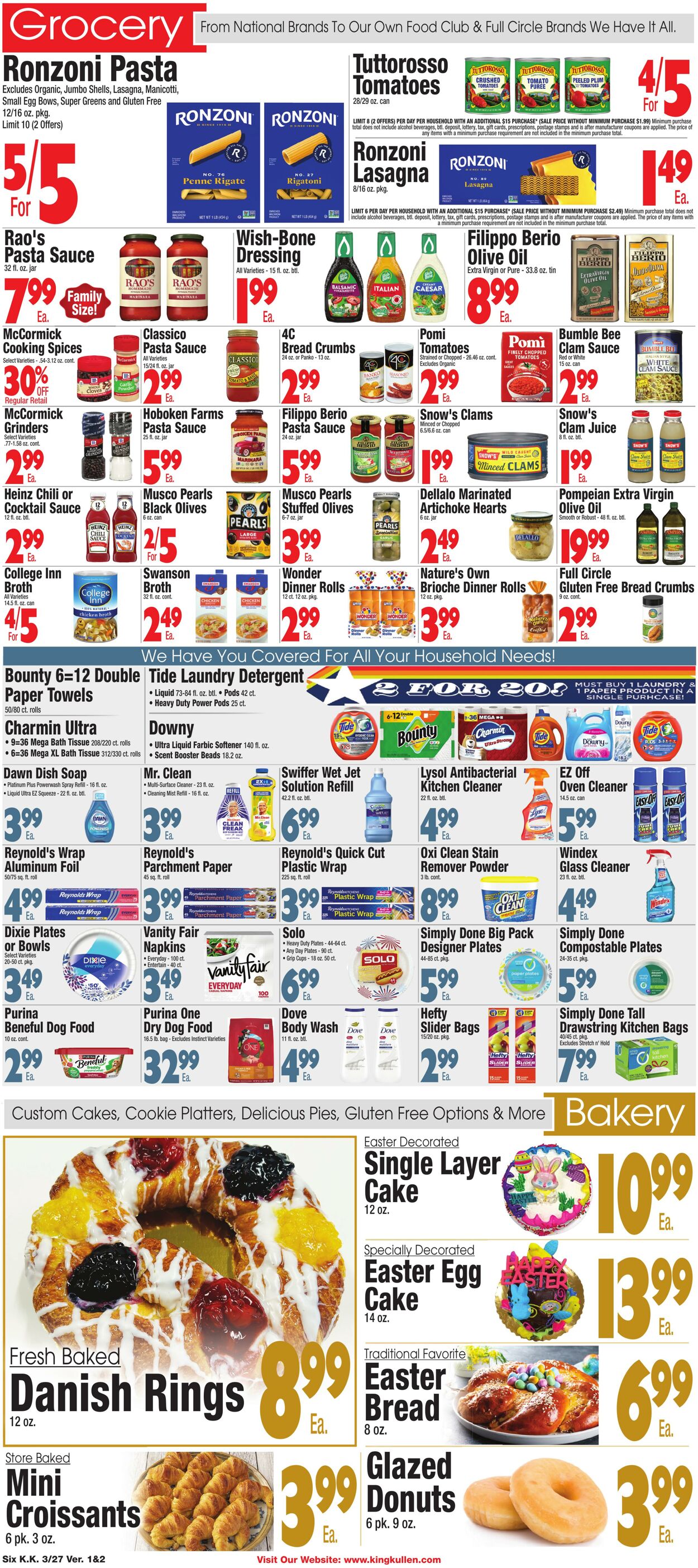 Weekly ad King Kullen 03/26/2026 - 04/02/2026