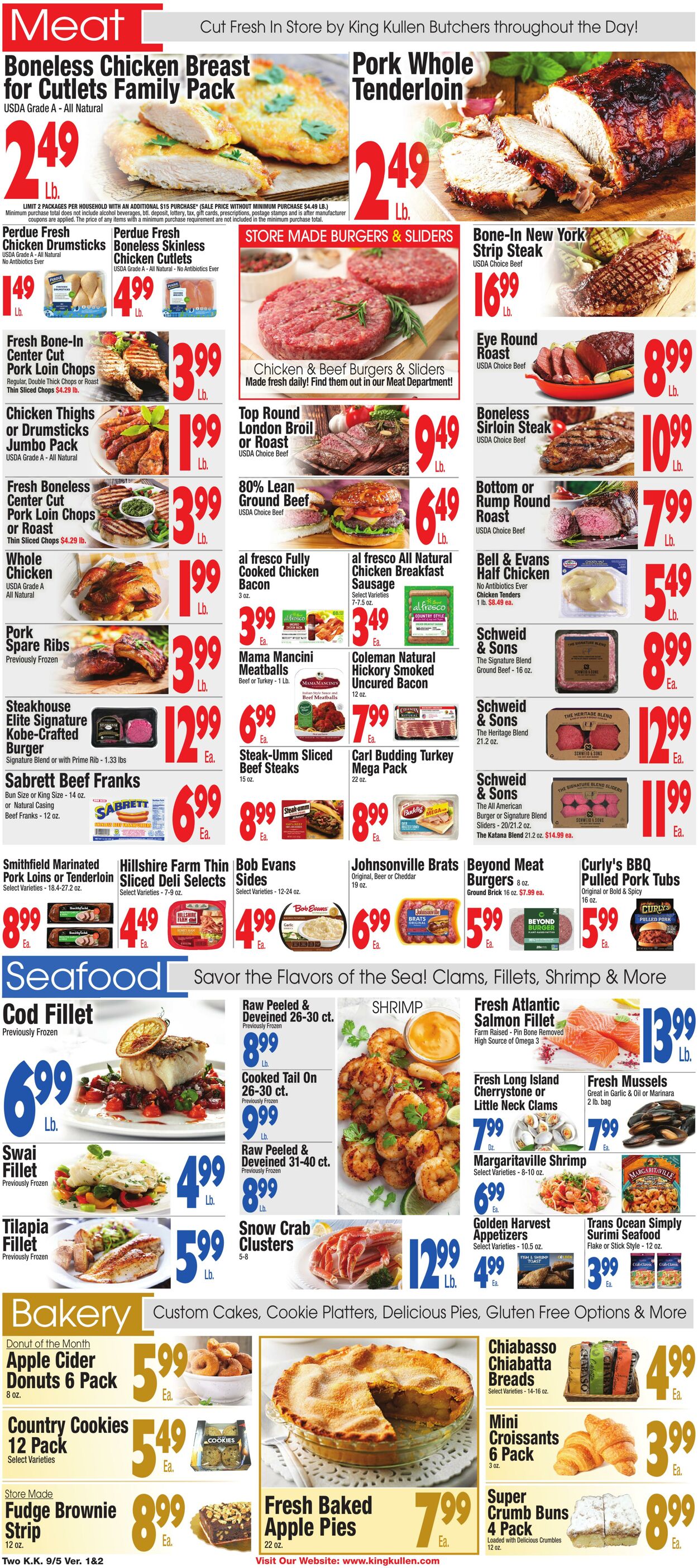 Weekly ad King Kullen 09/04/2025 - 09/11/2025