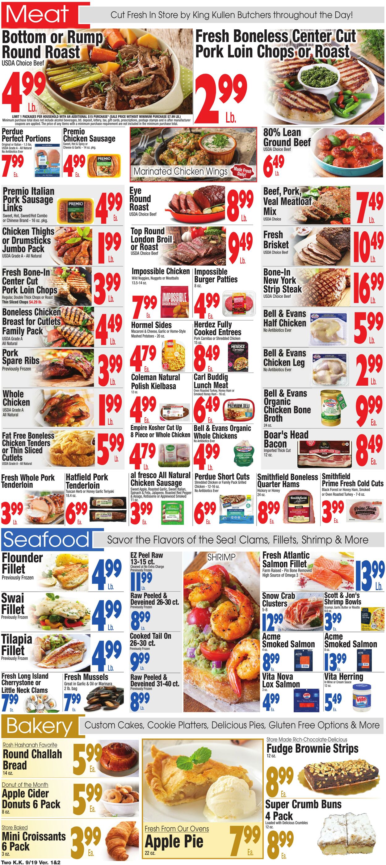 Weekly ad King Kullen 09/18/2025 - 09/25/2025