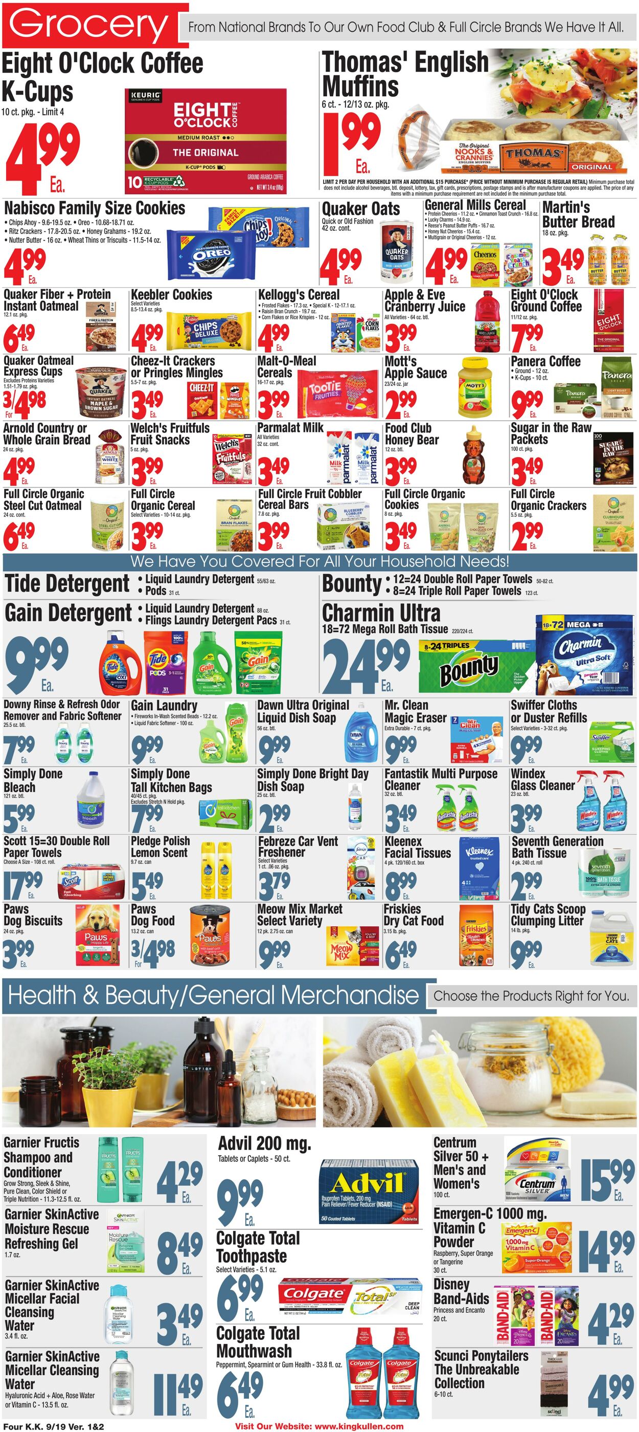 Weekly ad King Kullen 09/18/2025 - 09/25/2025