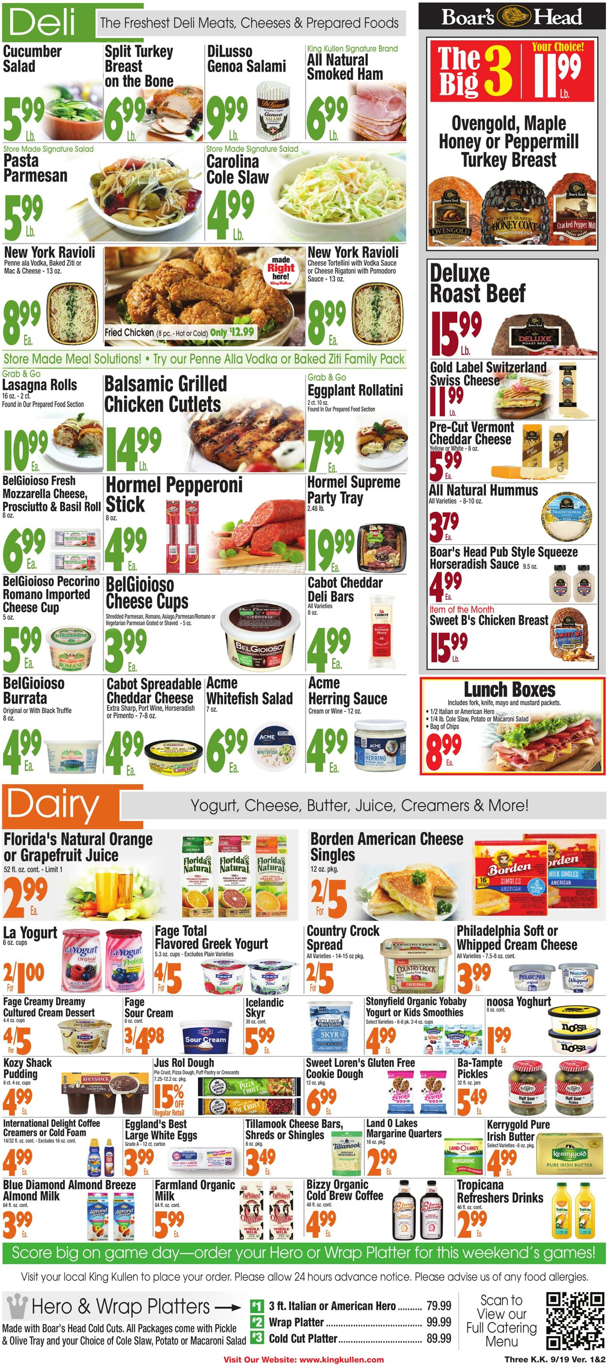 Weekly ad King Kullen 09/18/2025 - 09/25/2025
