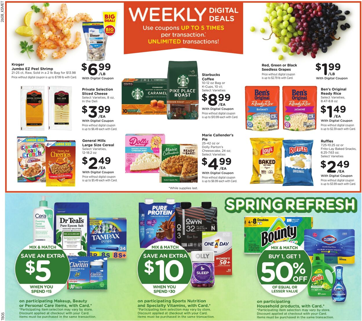 Weekly ad King Soopers 03/25/2026 - 03/31/2026