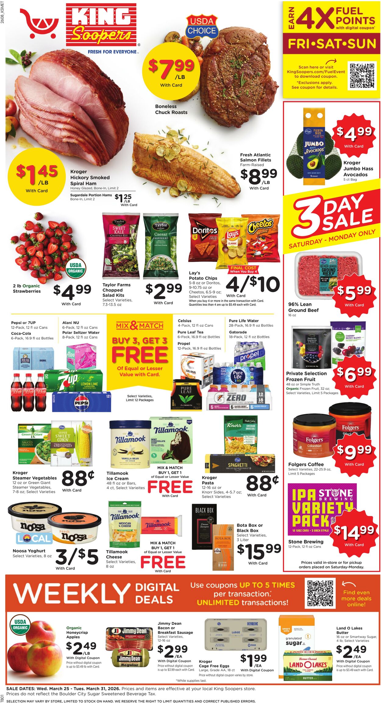 Weekly ad King Soopers 03/25/2026 - 03/31/2026