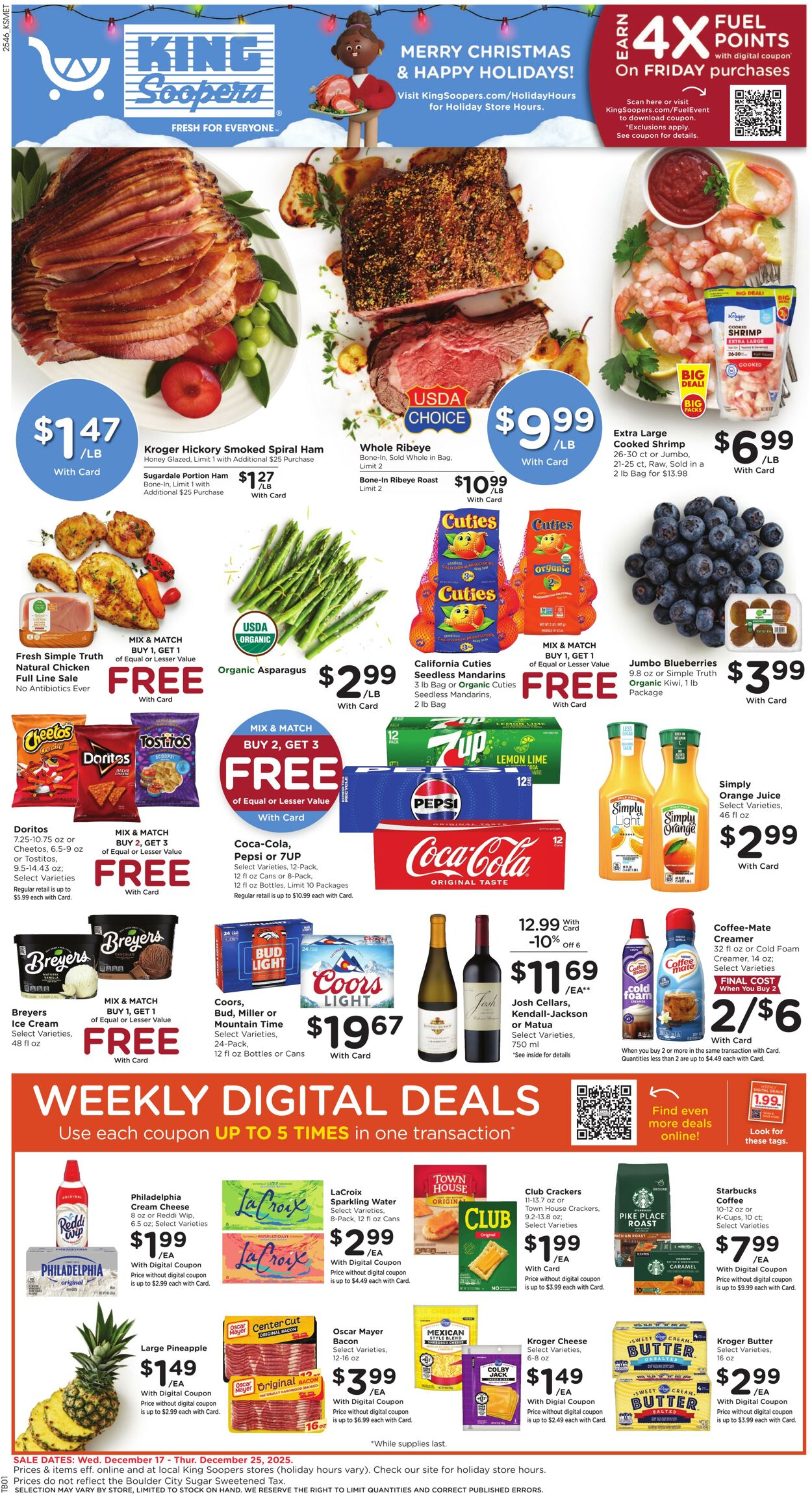 Weekly ad King Soopers 12/17/2025 - 12/25/2025