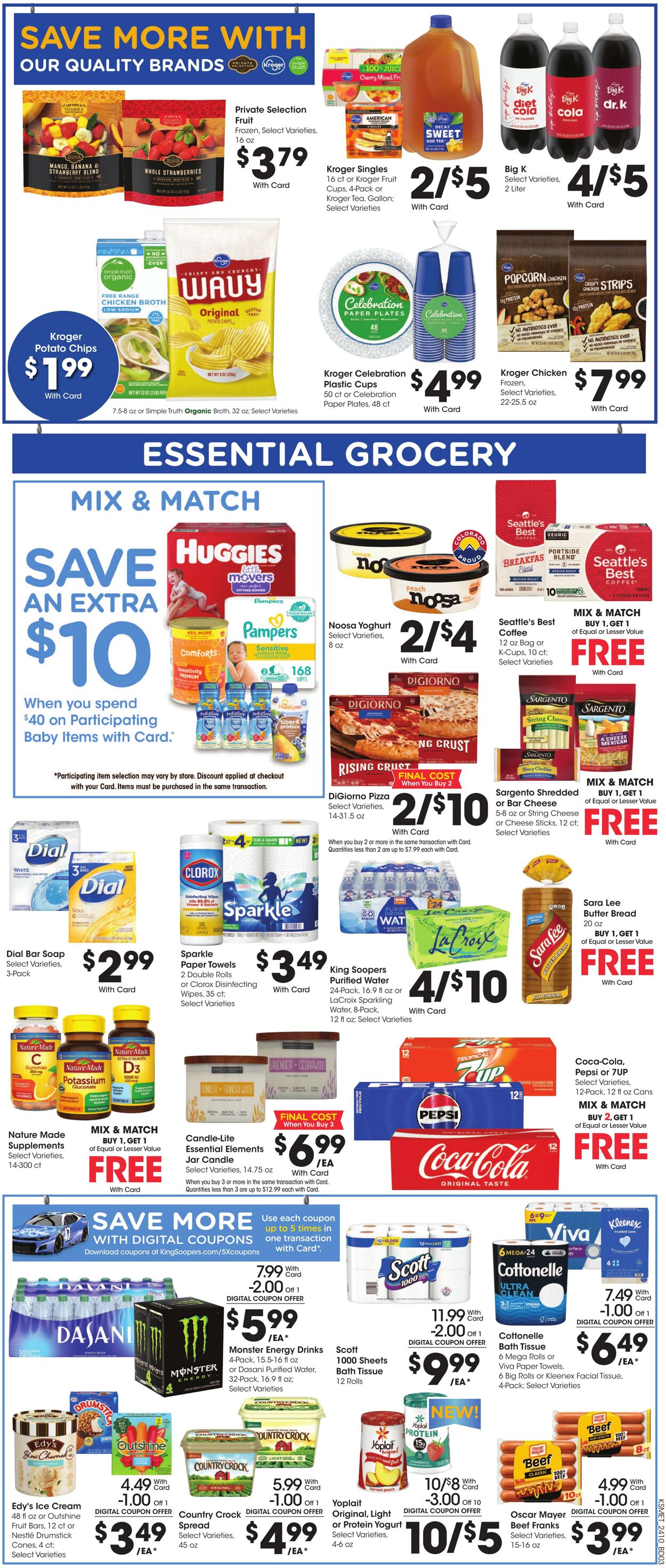 Weekly ad King Soopers 04/10/2024 - 04/16/2024