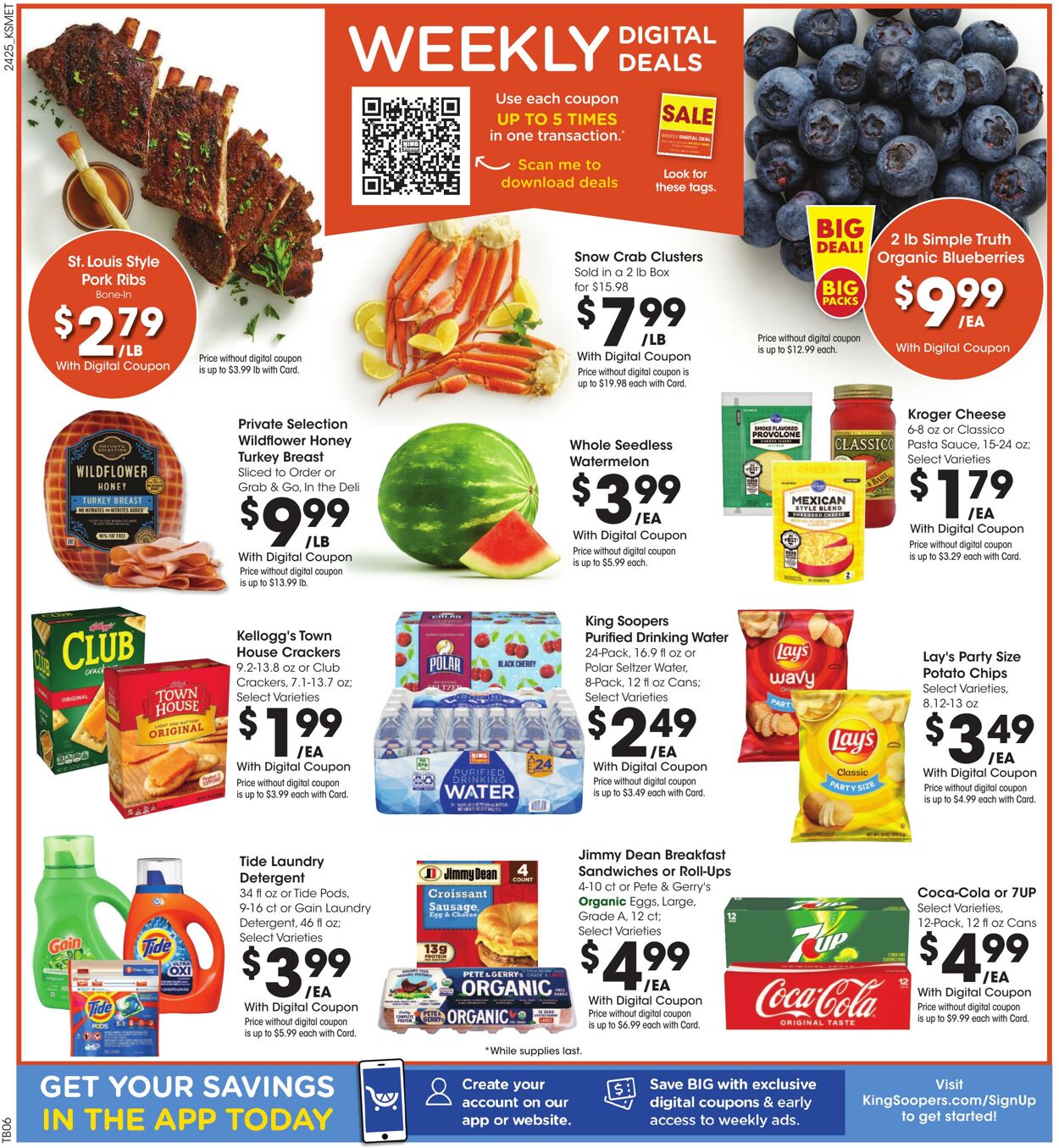 Weekly ad King Soopers 07/24/2024 - 07/30/2024