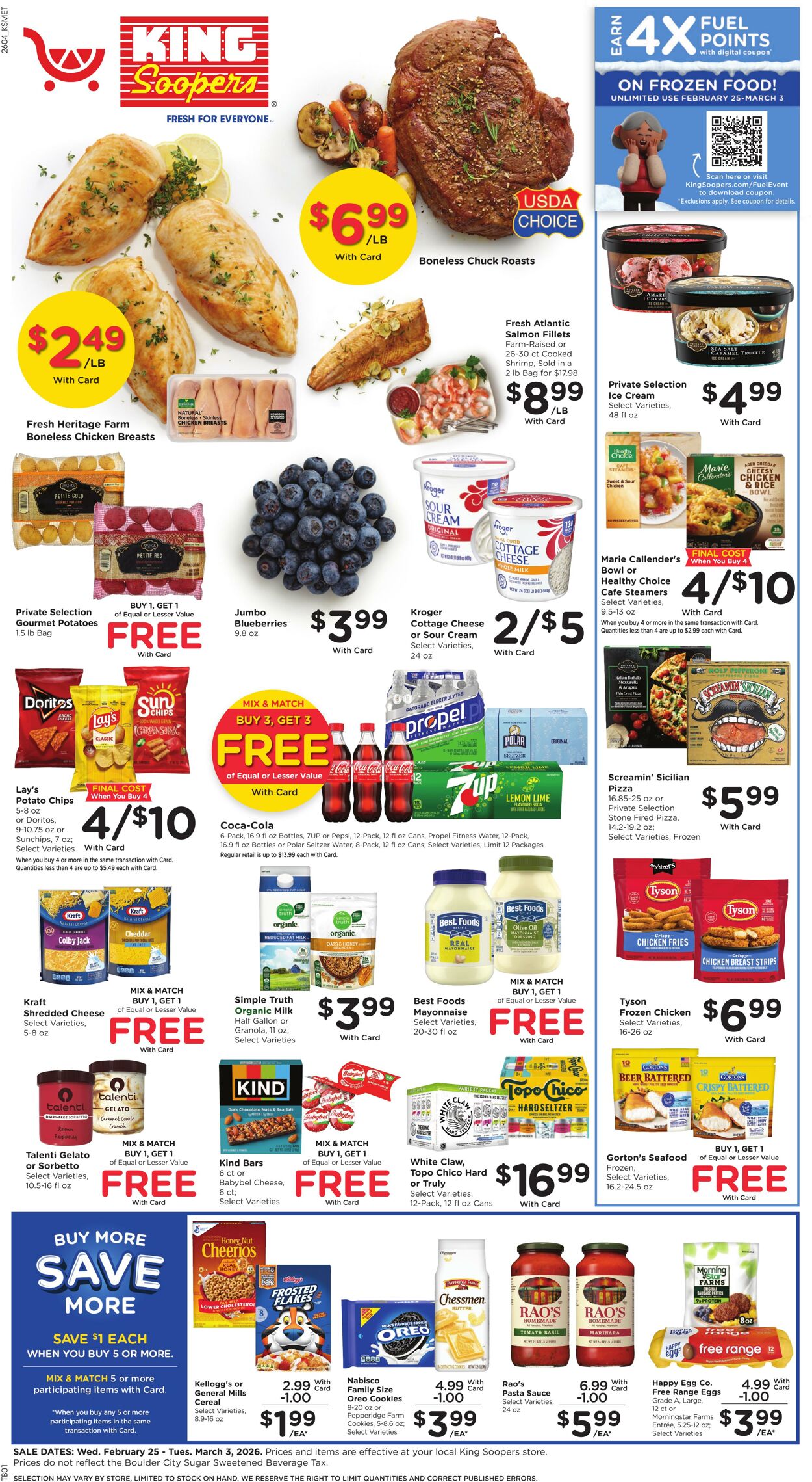 Weekly ad King Soopers 02/25/2026 - 03/03/2026