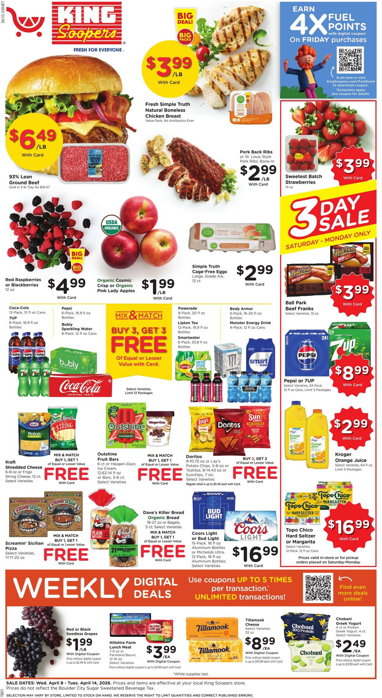 Weekly ad King Soopers 04/08/2026 - 04/14/2026