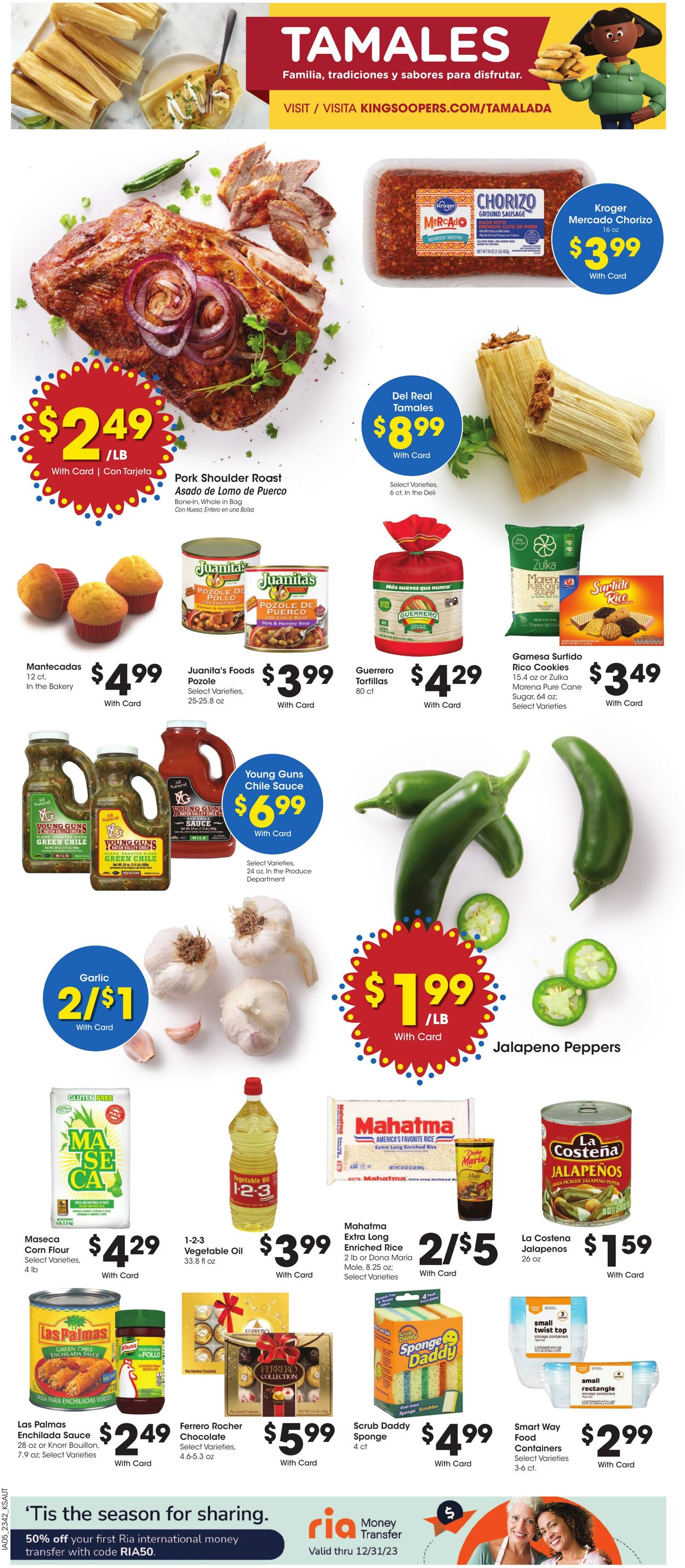 Weekly ad King Soopers 11/15/2023 - 11/23/2023