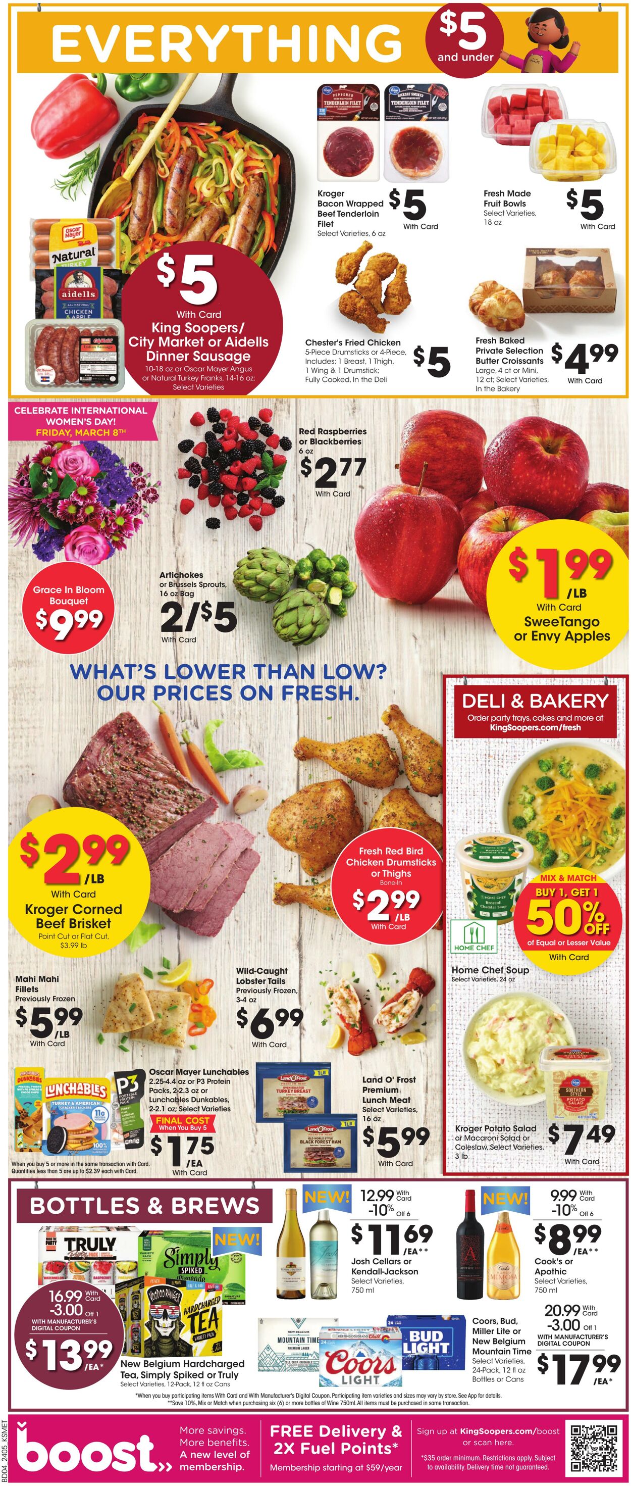 Weekly ad King Soopers 03/06/2024 - 03/12/2024