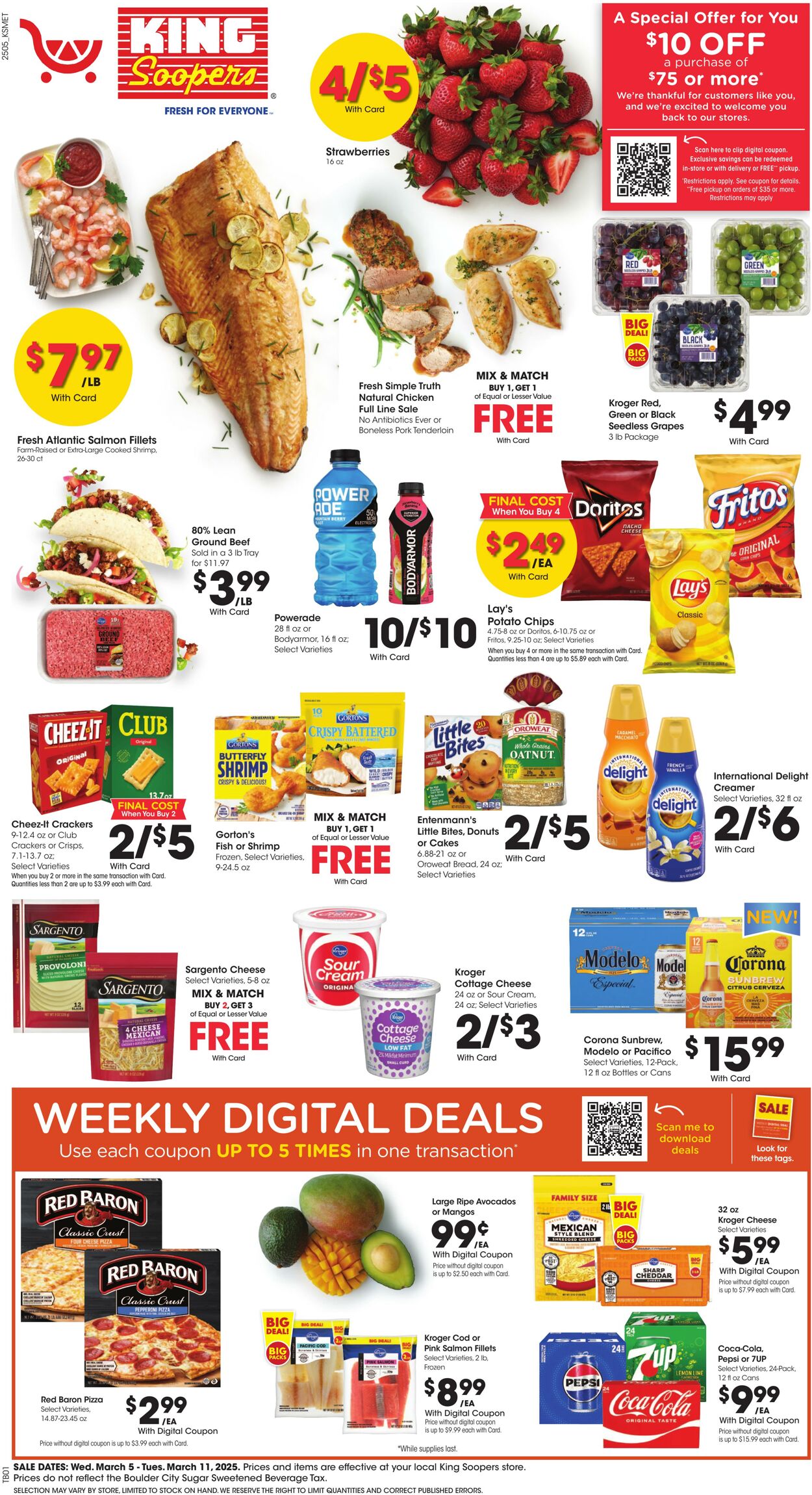 King Soopers Promotional weekly ads