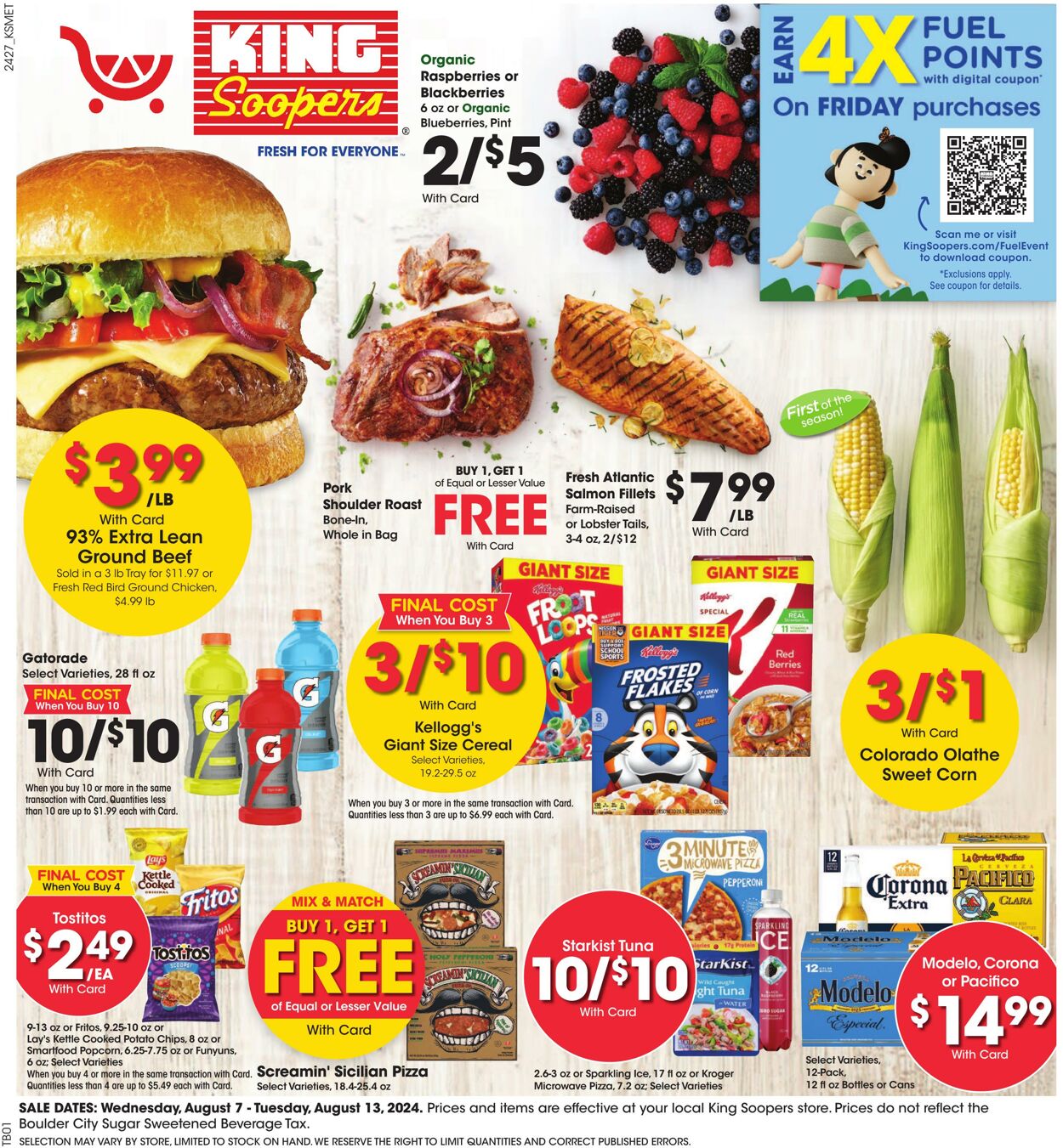 Weekly ad King Soopers 08/07/2024 - 08/13/2024