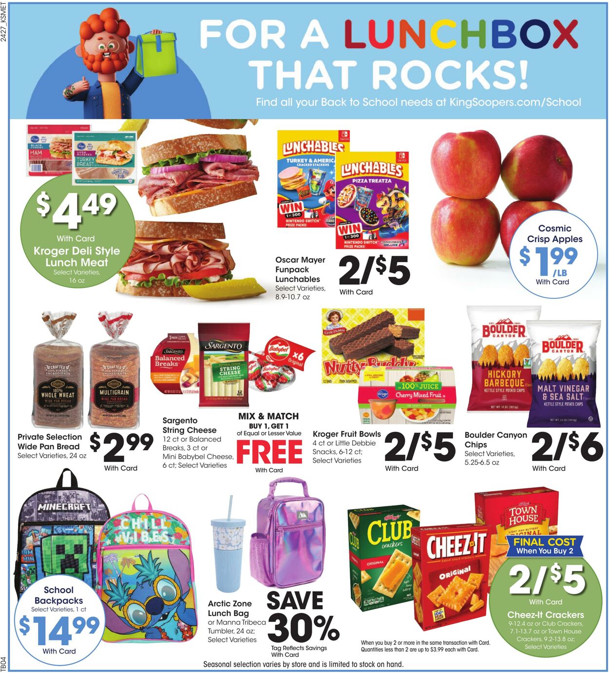 Weekly ad King Soopers 08/07/2024 - 08/13/2024