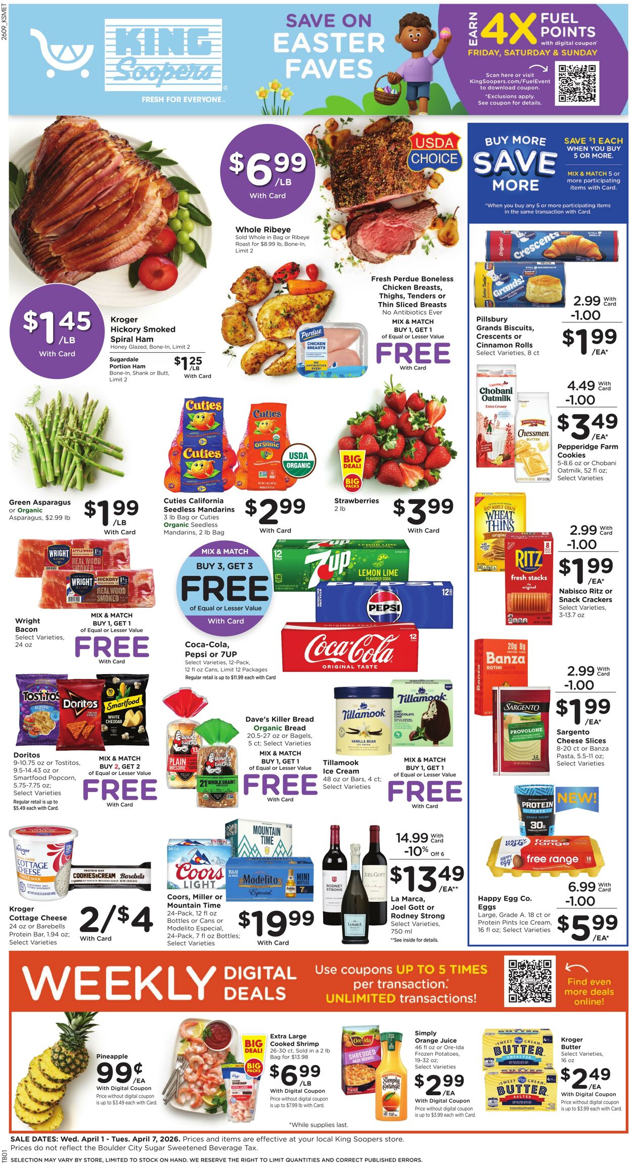 Weekly ad King Soopers 04/01/2026 - 04/07/2026