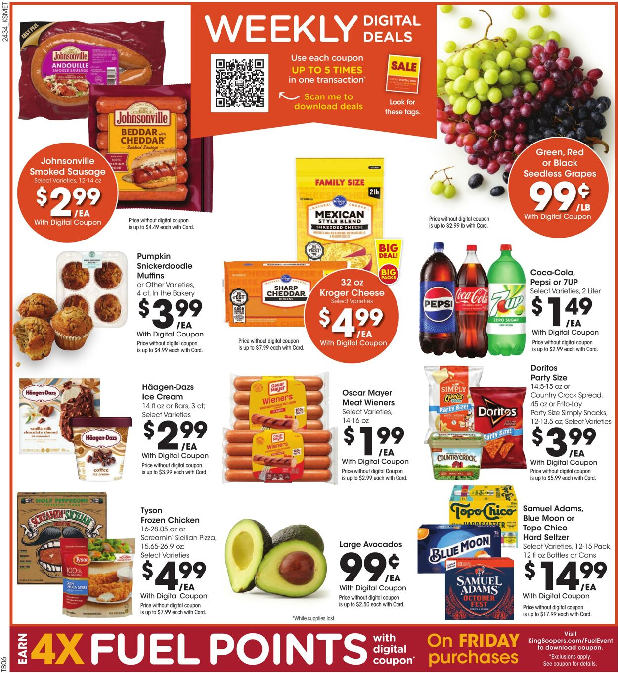 Weekly ad King Soopers 09/25/2024 - 10/01/2024