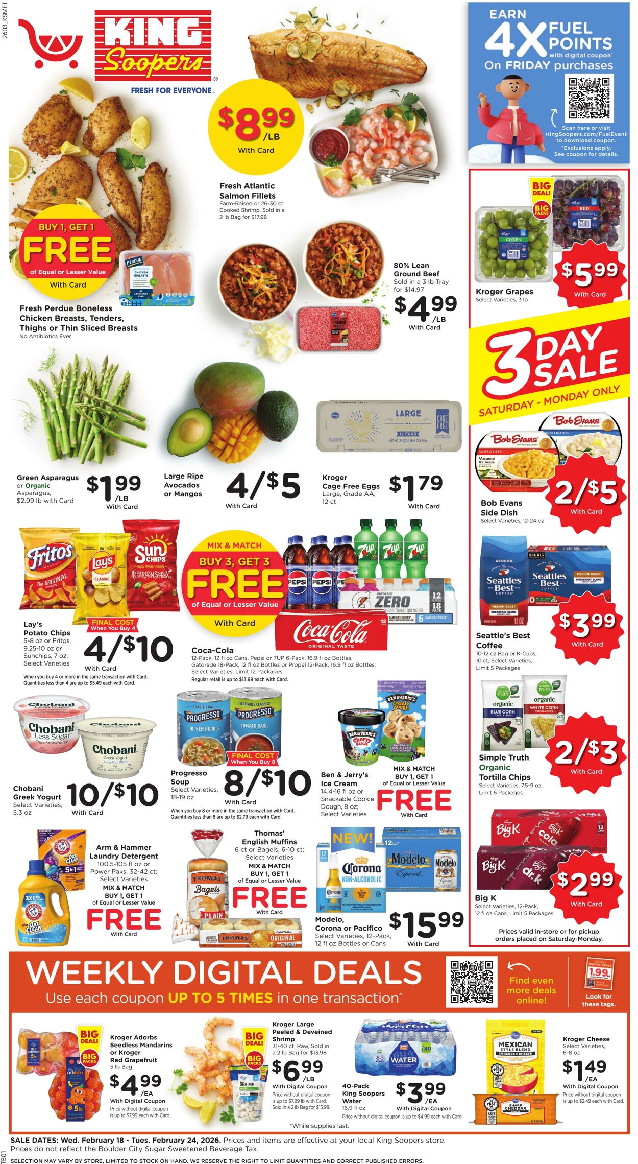 Weekly ad King Soopers 02/18/2026 - 02/24/2026