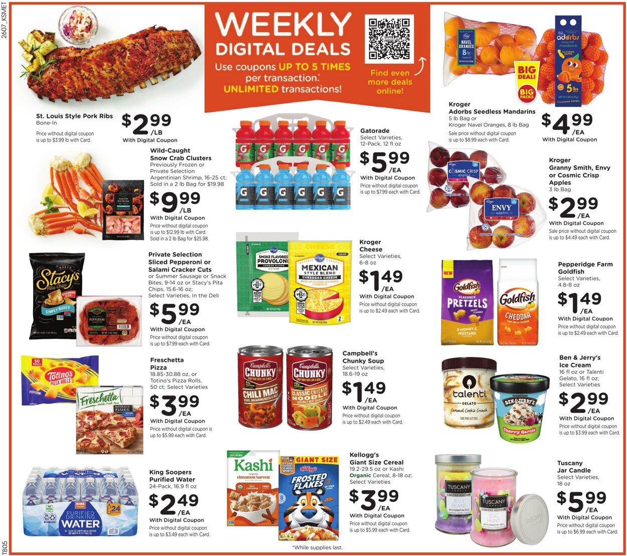 Weekly ad King Soopers 03/18/2026 - 03/24/2026