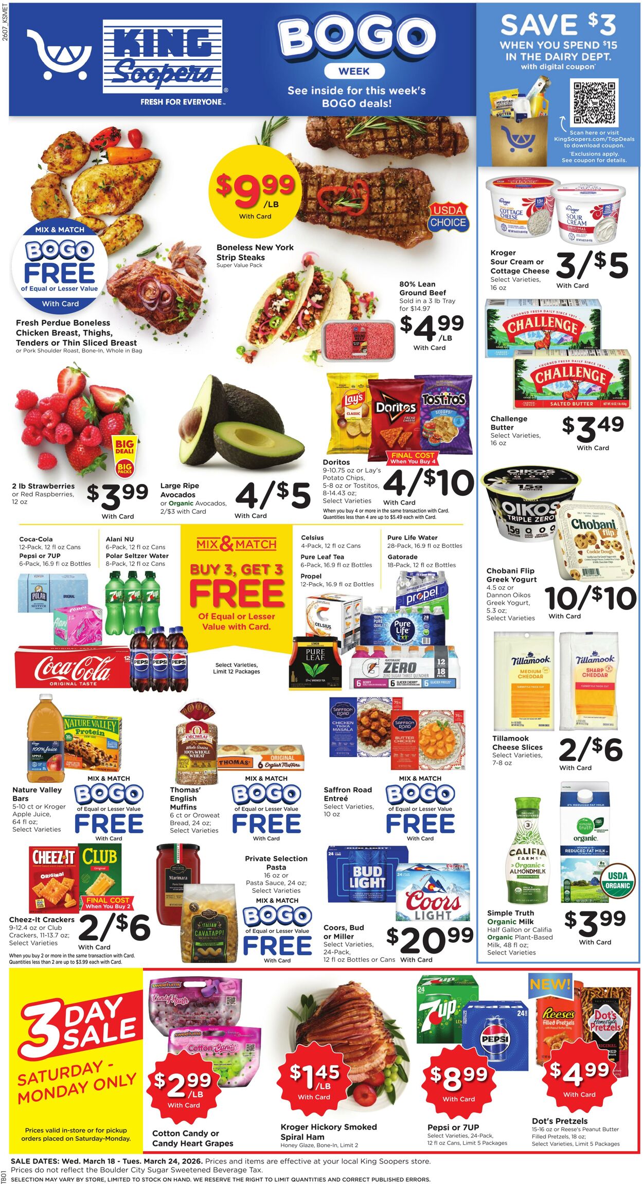 Weekly ad King Soopers 03/18/2026 - 03/24/2026