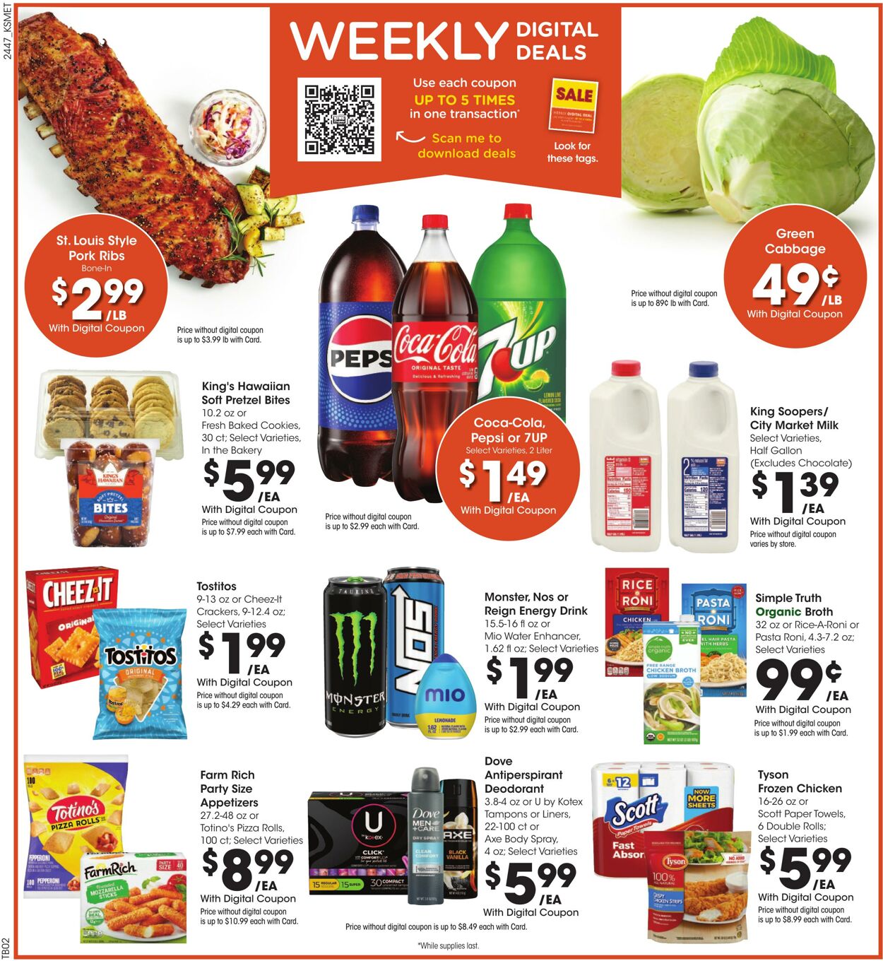 Weekly ad King Soopers 12/26/2024 - 01/01/2025