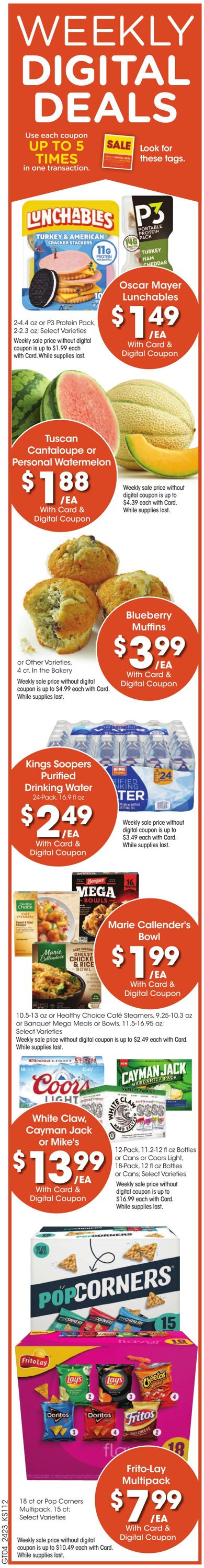 Weekly ad King Soopers 07/10/2024 - 07/16/2024