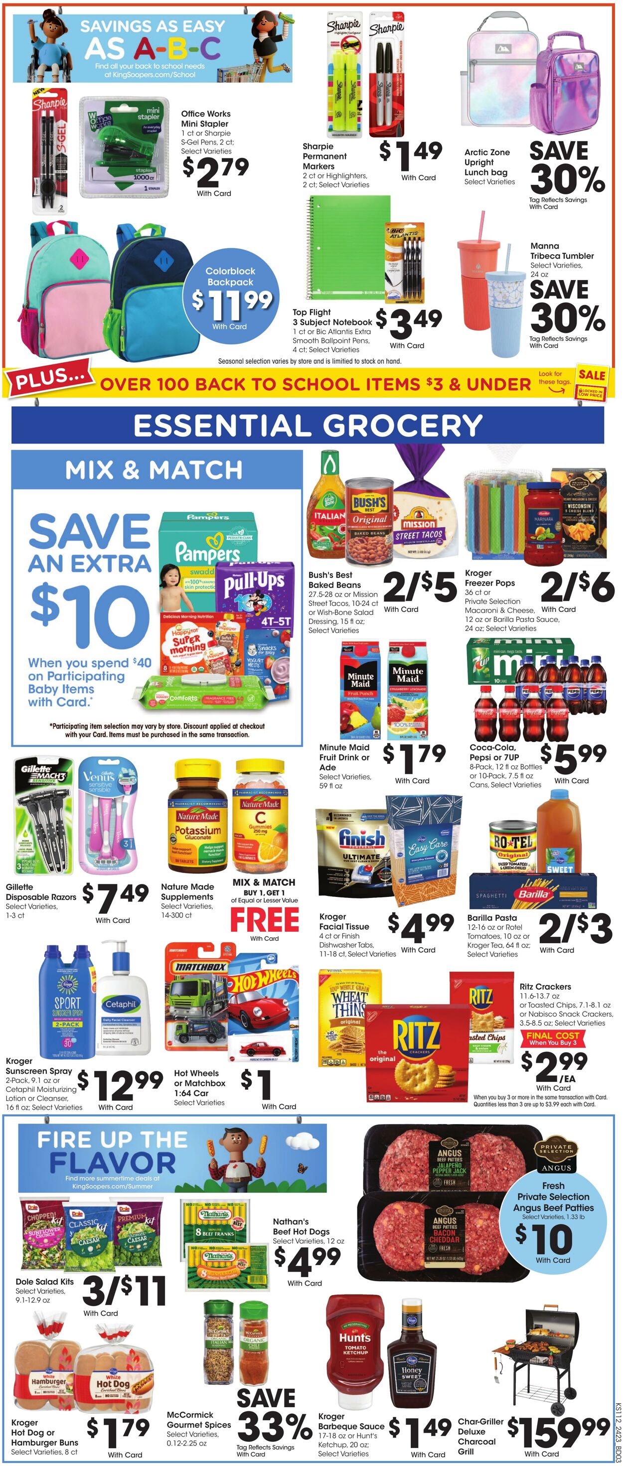 Weekly ad King Soopers 07/10/2024 - 07/16/2024