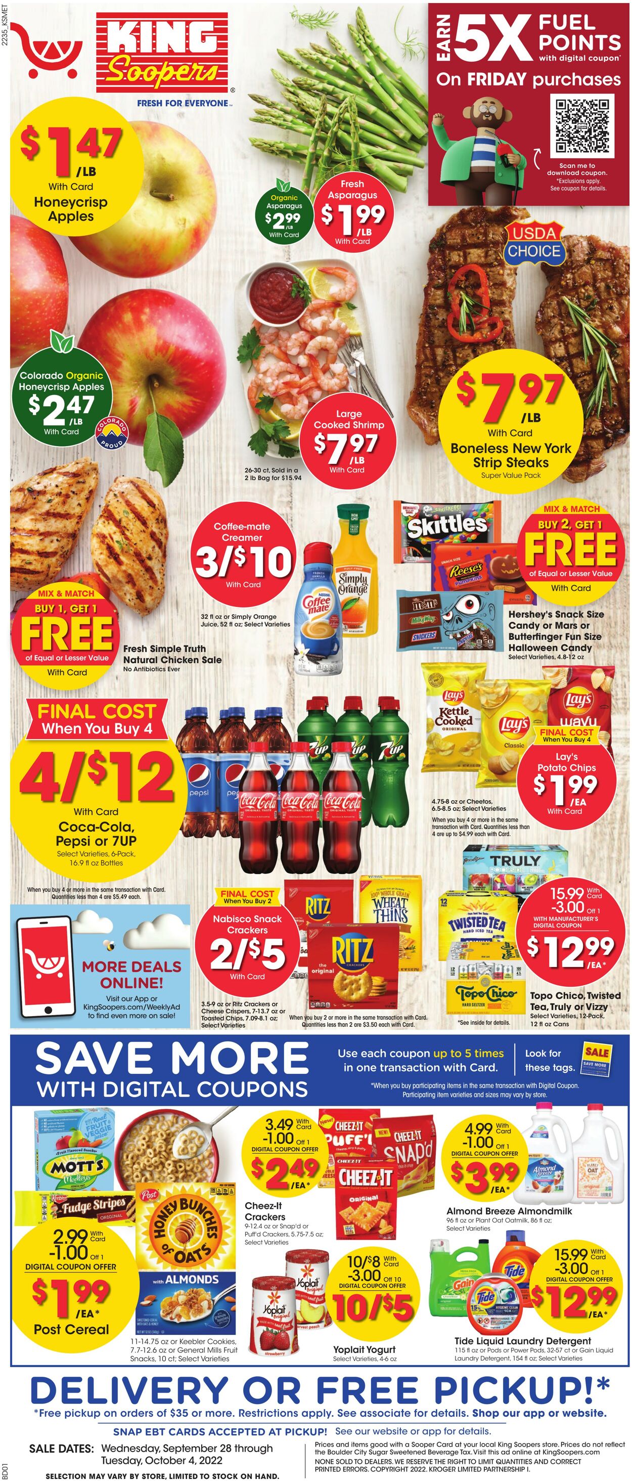 King Soopers Promotional weekly ads