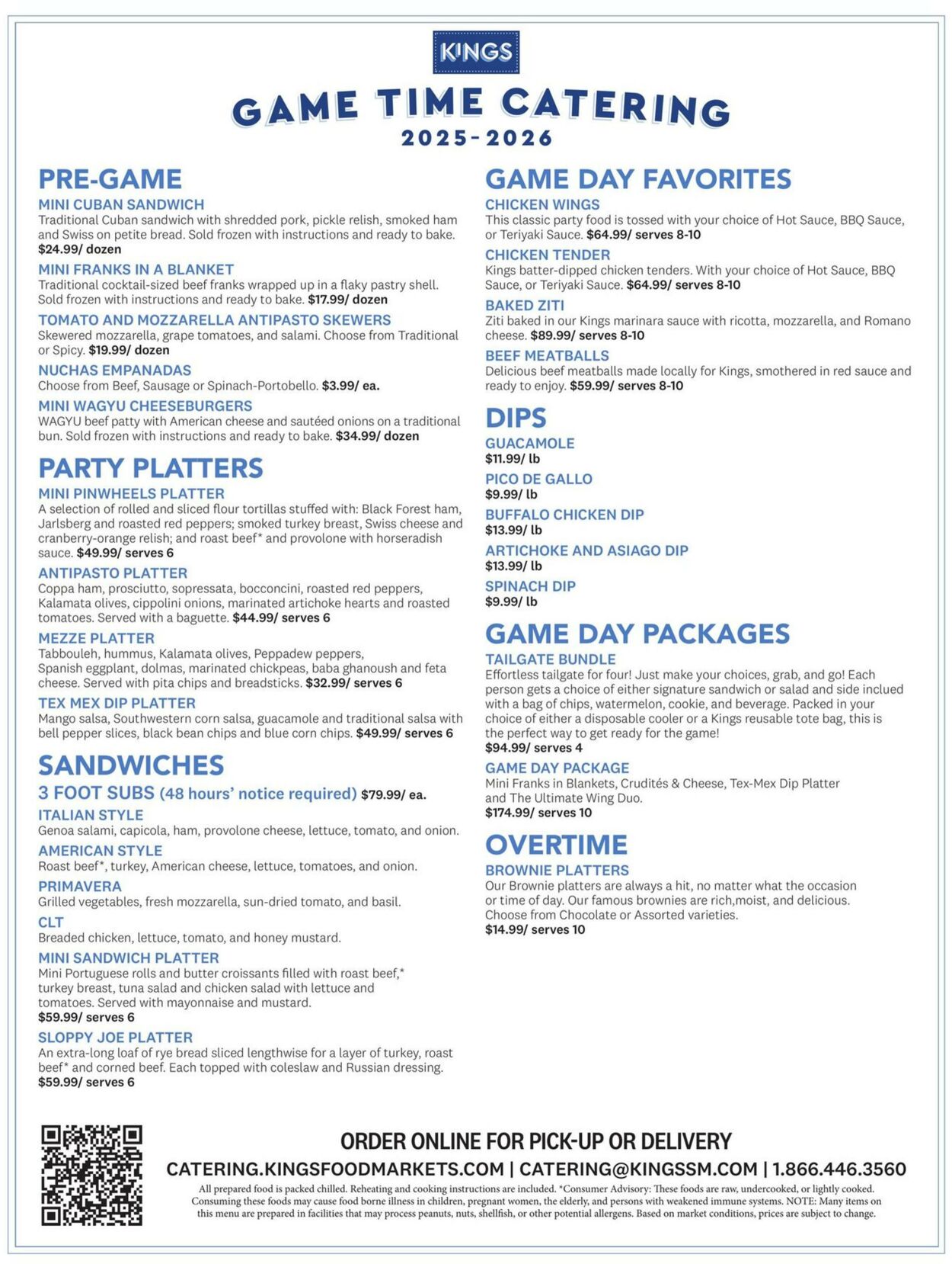 Weekly ad Kings Food Markets 09/17/2025 - 02/09/2026
