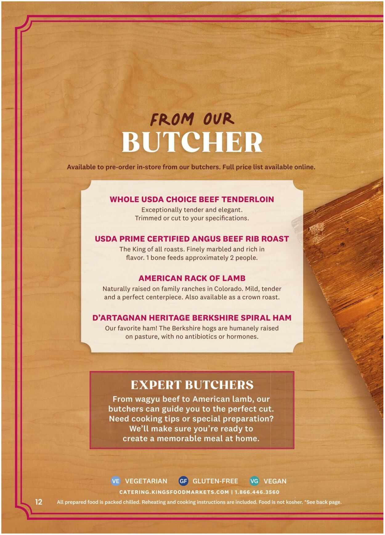 Weekly ad Kings Food Markets 11/21/2025 - 01/02/2026