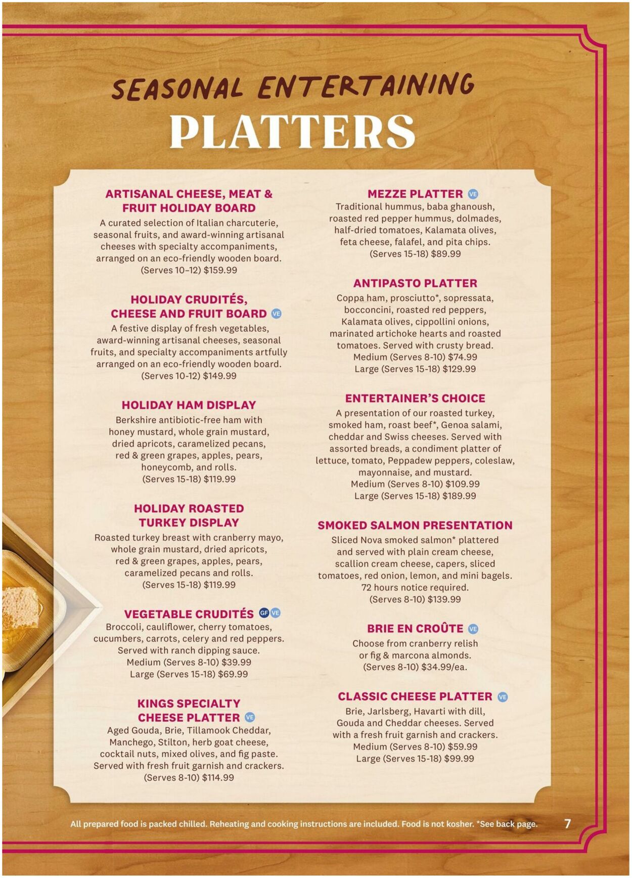 Weekly ad Kings Food Markets 11/21/2025 - 01/02/2026