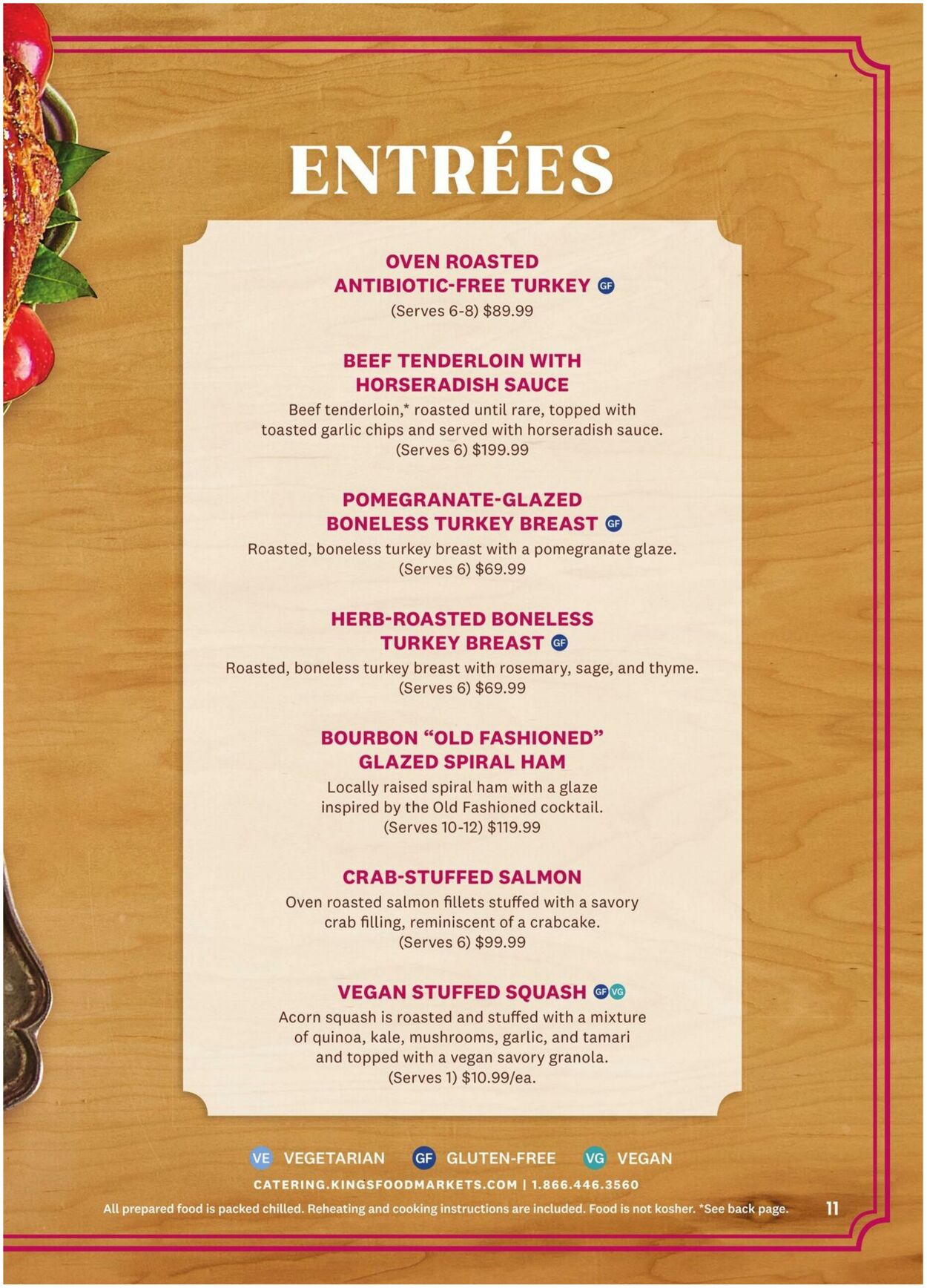 Weekly ad Kings Food Markets 11/21/2025 - 01/02/2026