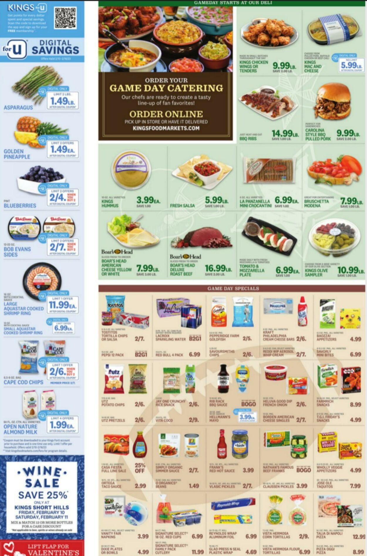 Weekly ad Kings Food Markets 02/10/2023 - 02/16/2023