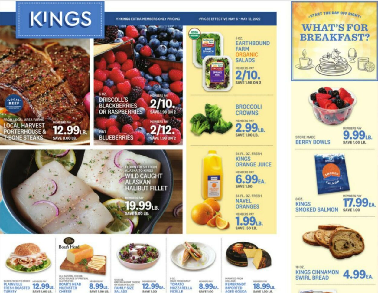 Weekly ad Kings Food Markets 05/06/2022 - 05/12/2022