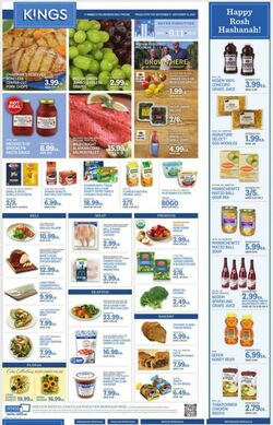 Weekly ad Kings Food Markets 09/09/2022-09/15/2022