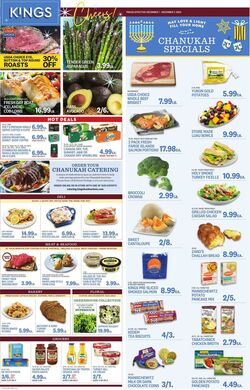 Weekly ad Kings Food Markets 12/01/2023 - 12/07/2023