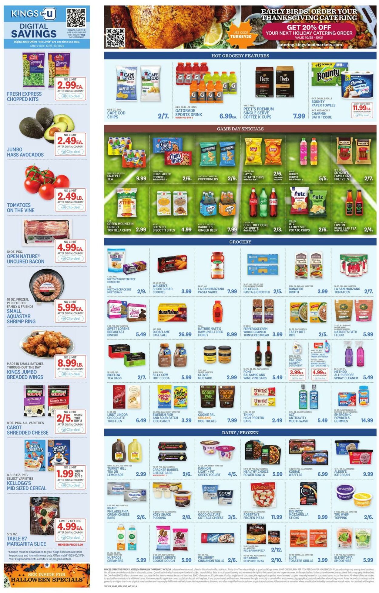 Weekly ad Kings Food Markets 10/25/2024 - 10/31/2024