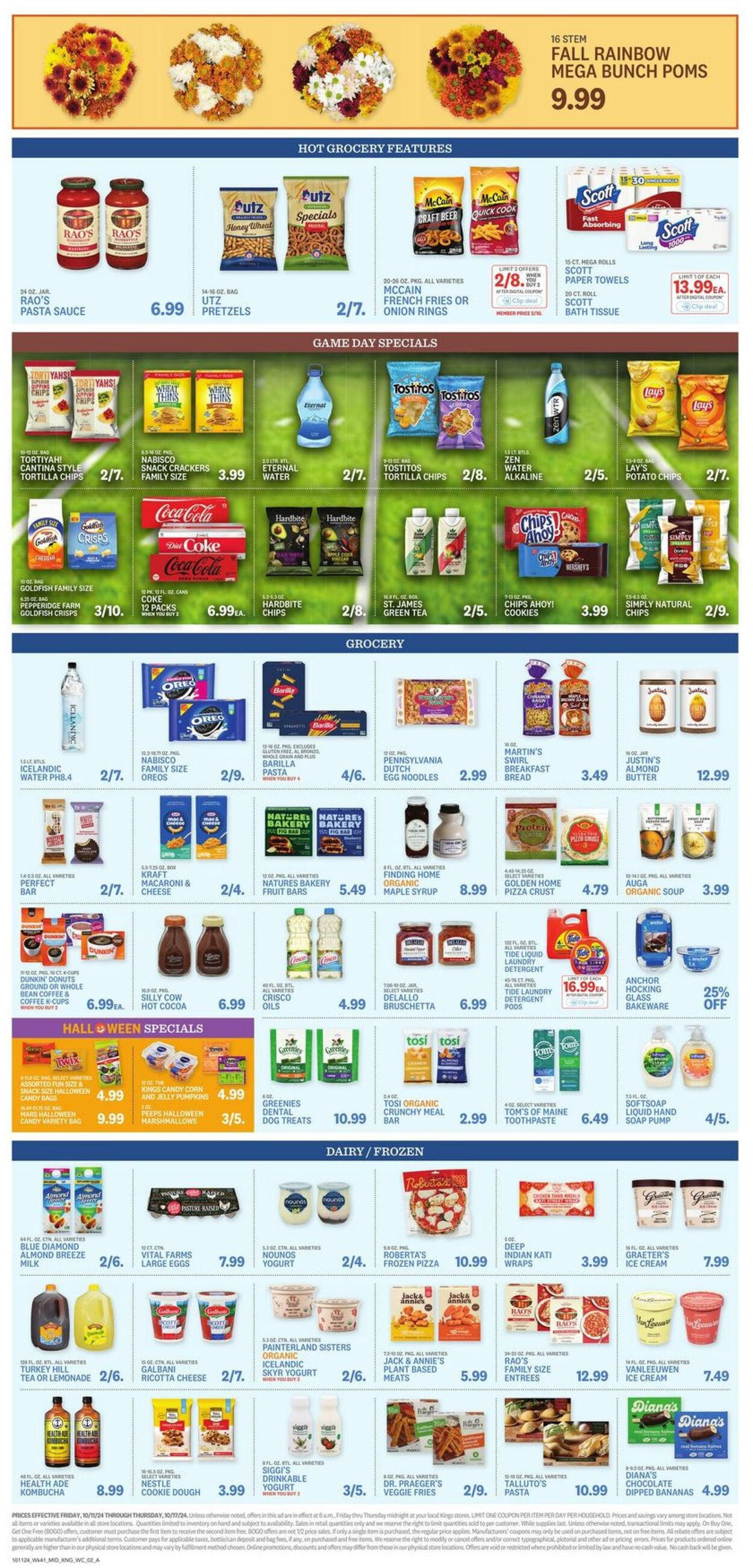 Weekly ad Kings Food Markets 10/11/2024 - 10/17/2024