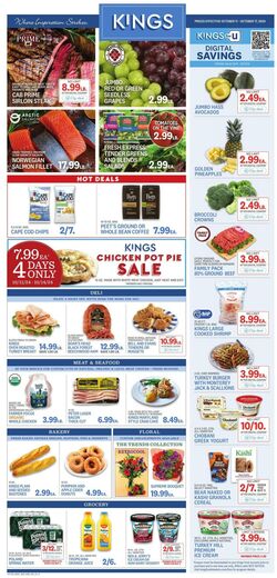 Weekly ad Kings Food Markets 10/25/2024 - 10/31/2024