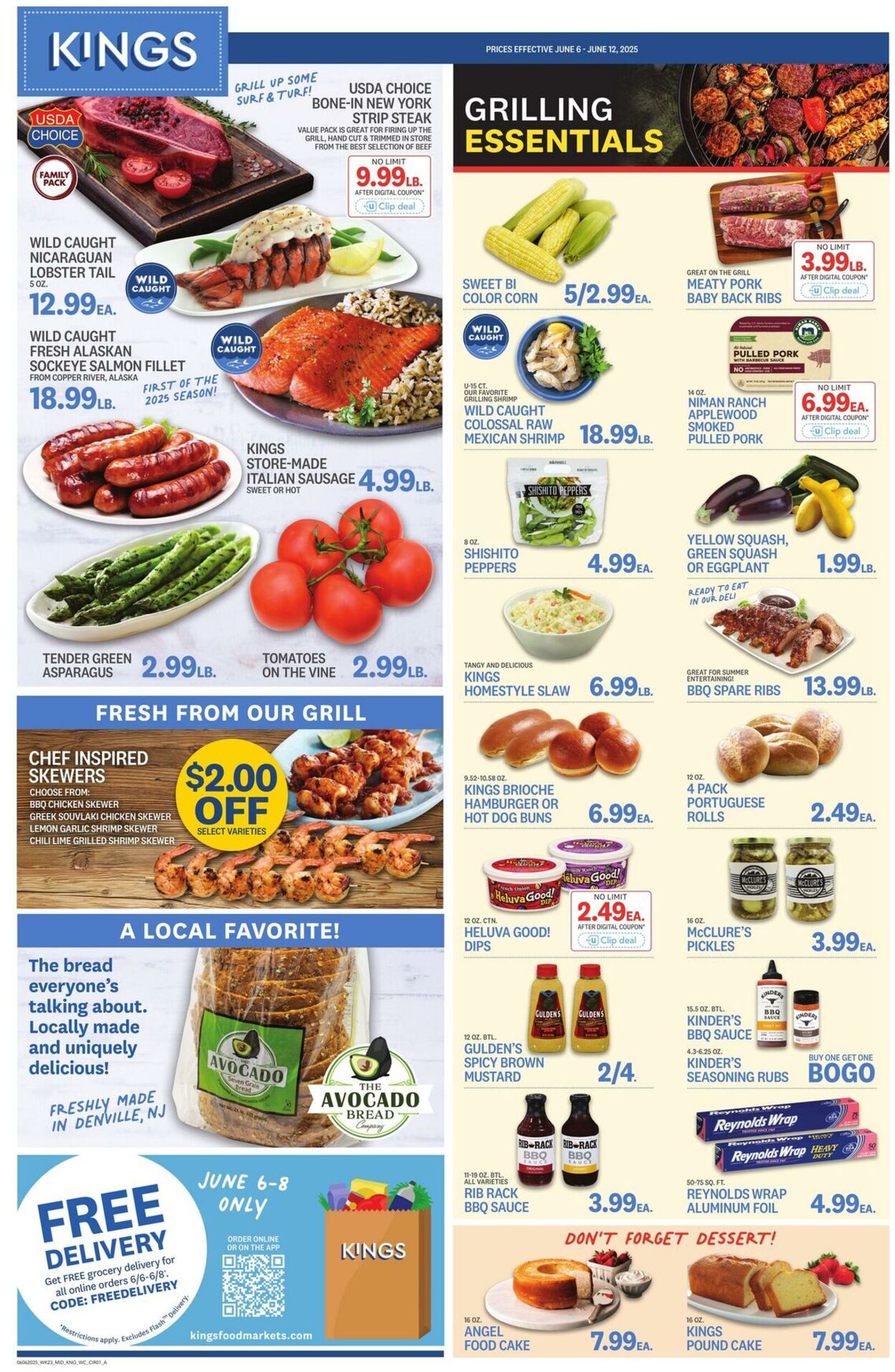 Weekly ad Kings Food Markets 06/06/2025 - 06/12/2025