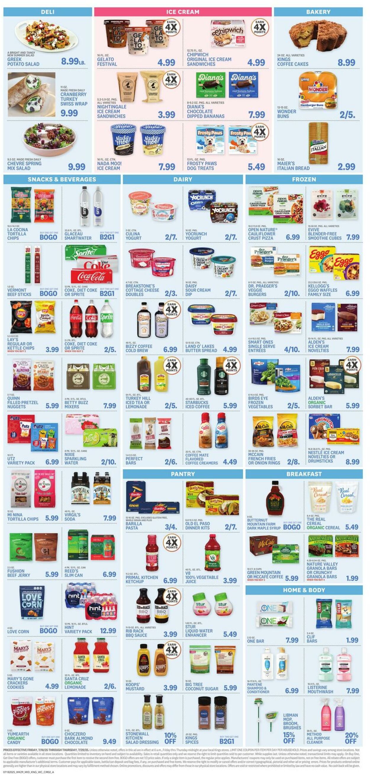 Weekly ad Kings Food Markets 07/18/2025 - 07/24/2025