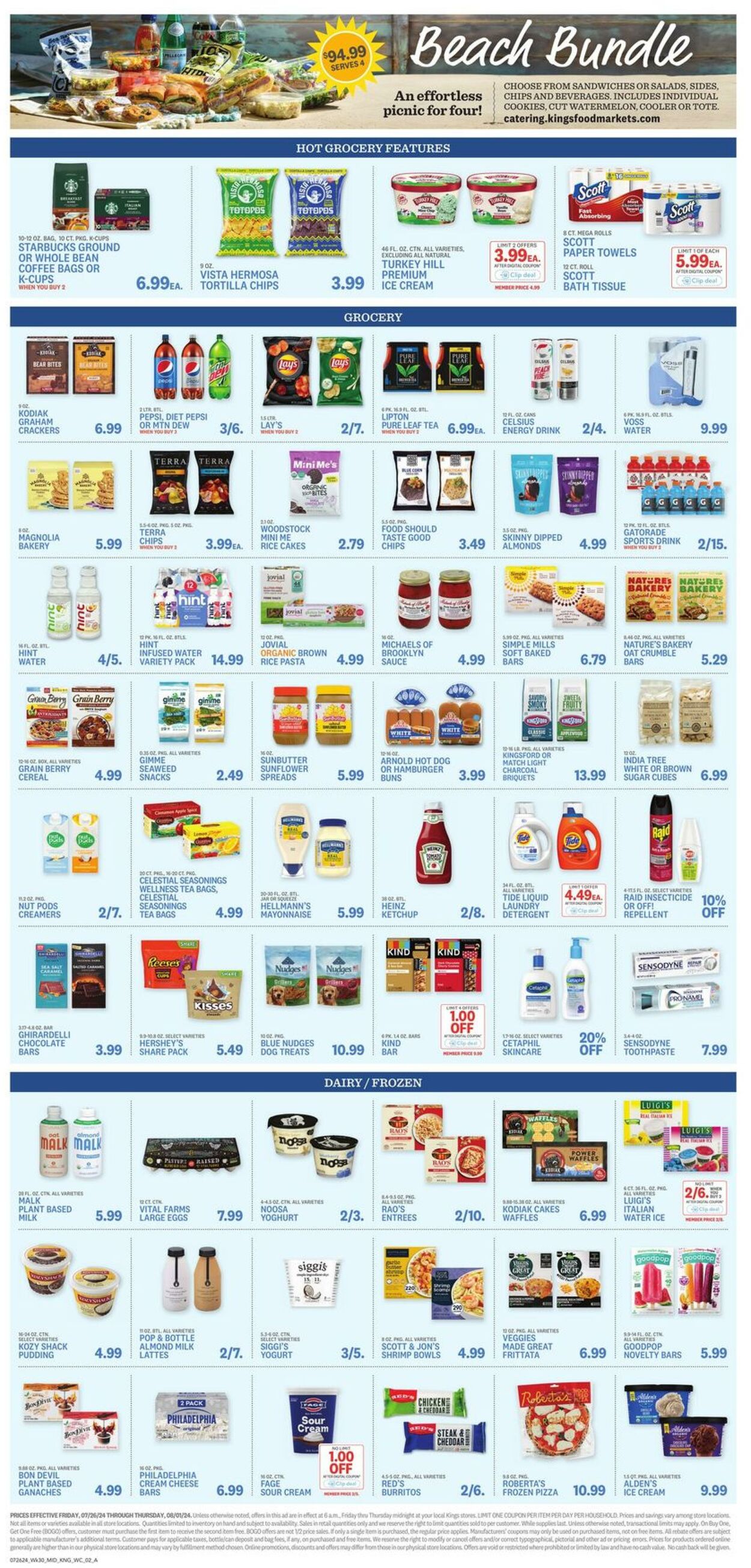 Weekly ad Kings Food Markets 07/26/2024 - 08/01/2024