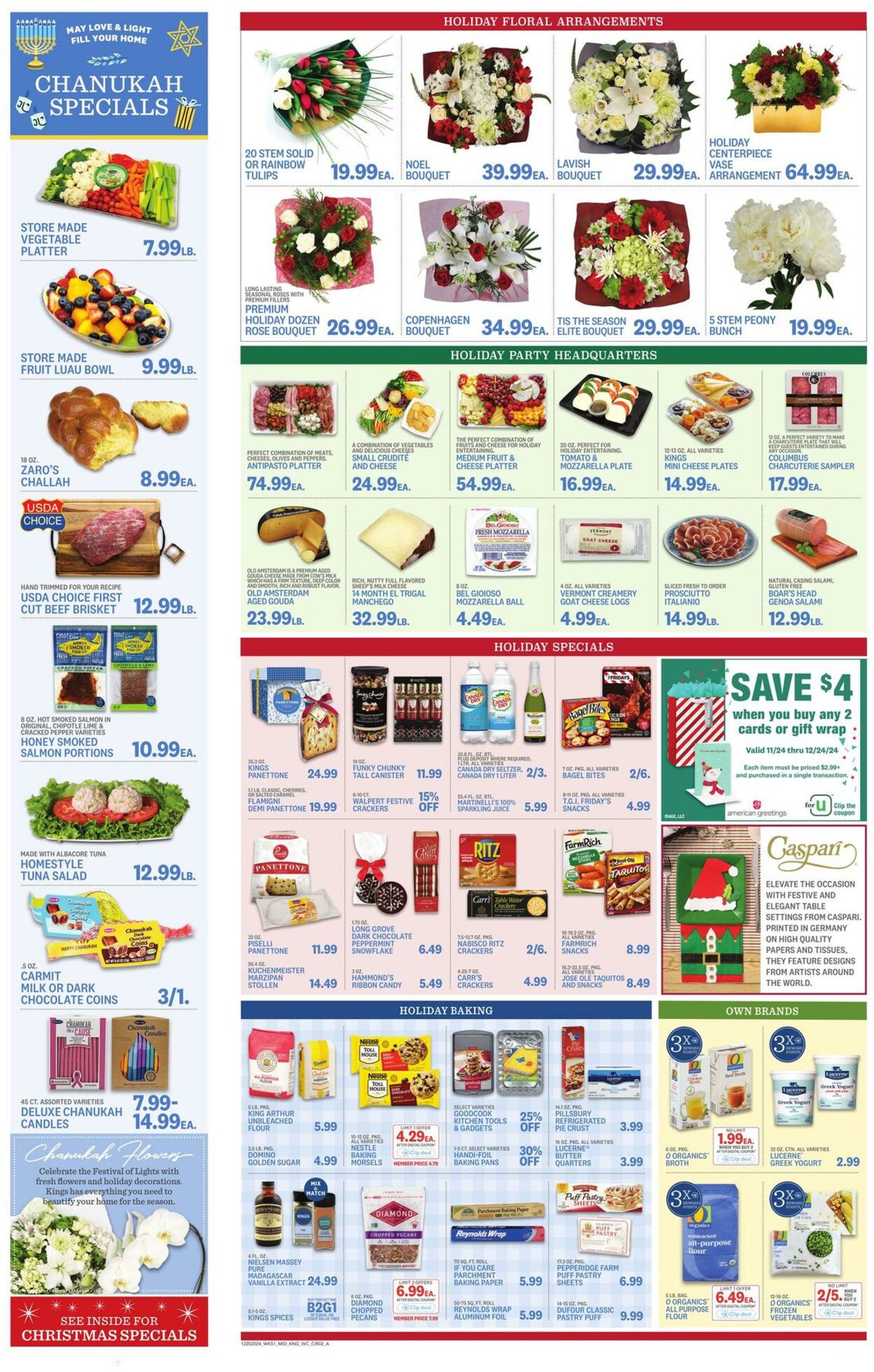 Weekly ad Kings Food Markets 12/20/2024 - 12/26/2024