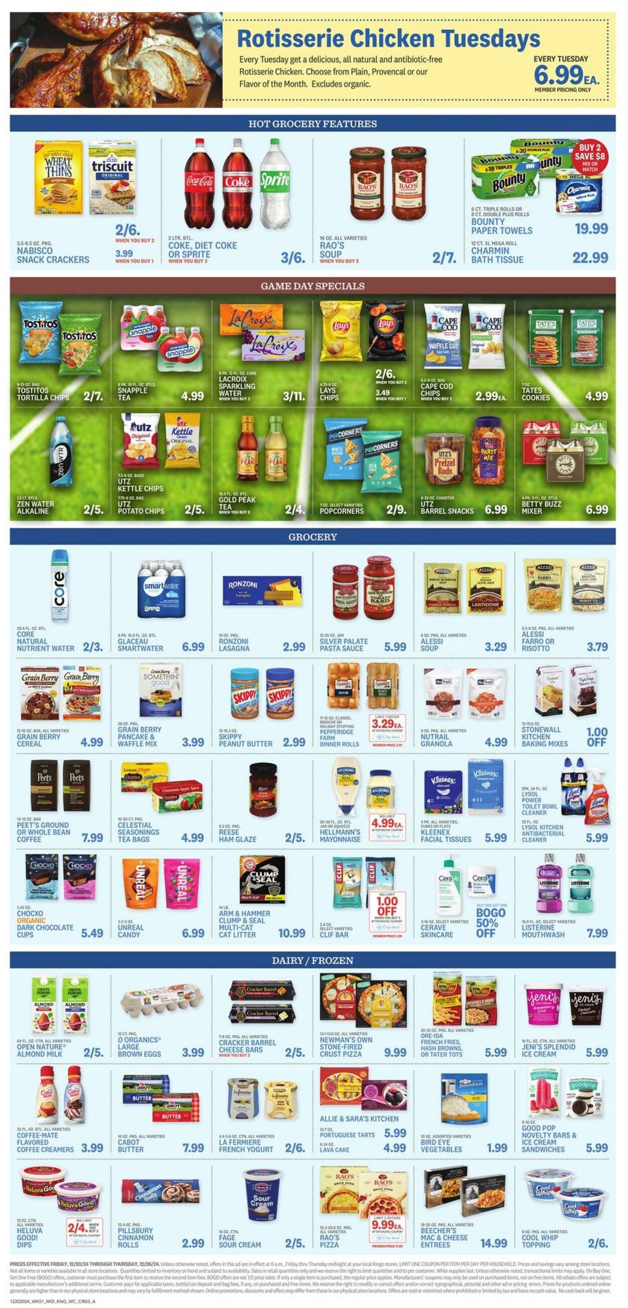 Weekly ad Kings Food Markets 12/20/2024 - 12/26/2024