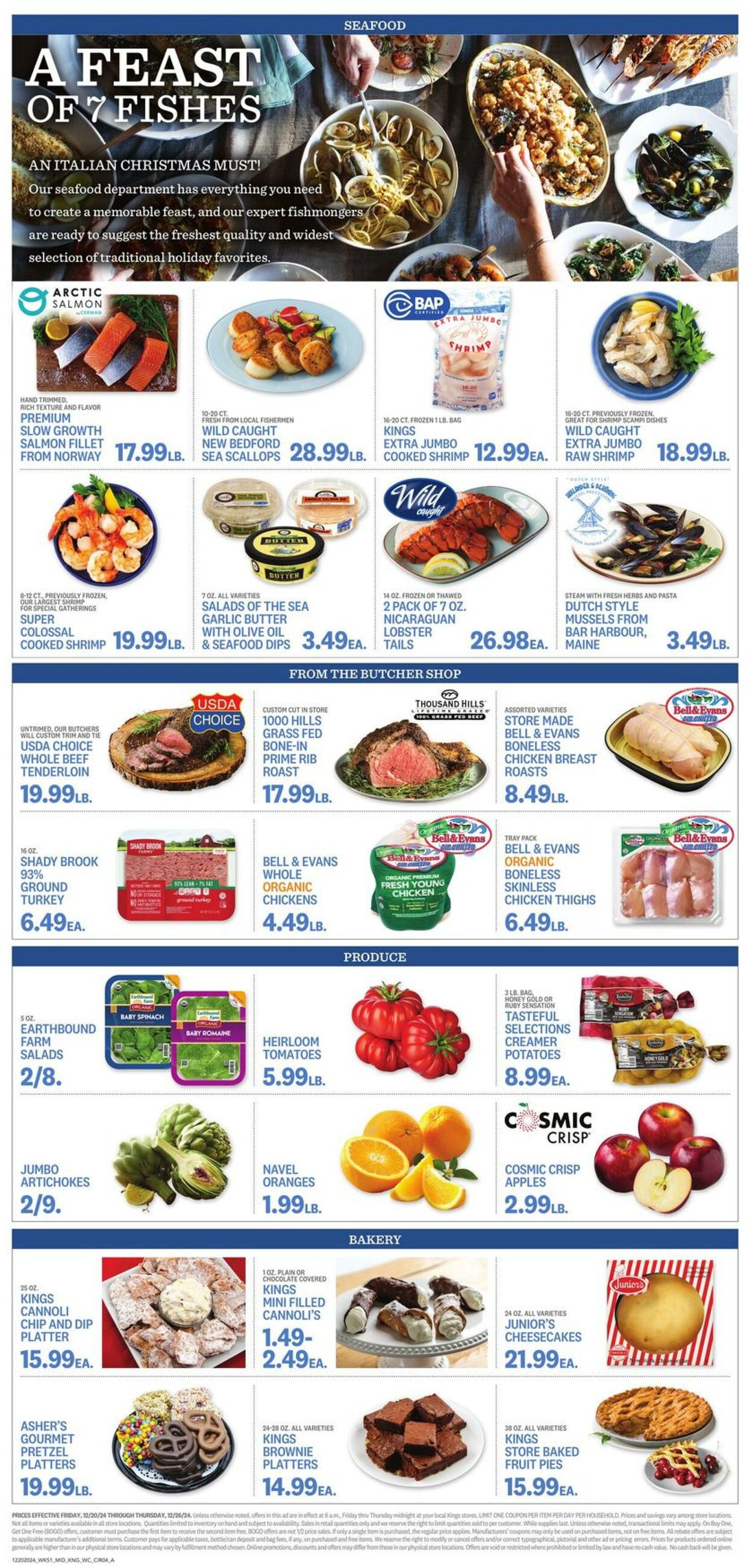 Weekly ad Kings Food Markets 12/20/2024 - 12/26/2024