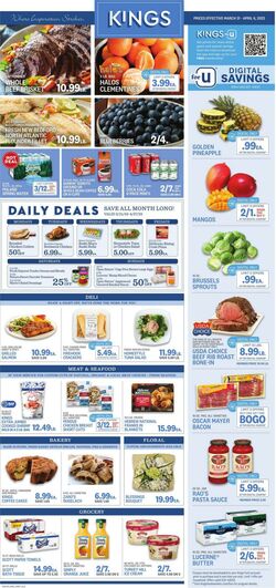 Weekly ad Kings Food Markets 03/31/2023 - 04/06/2023